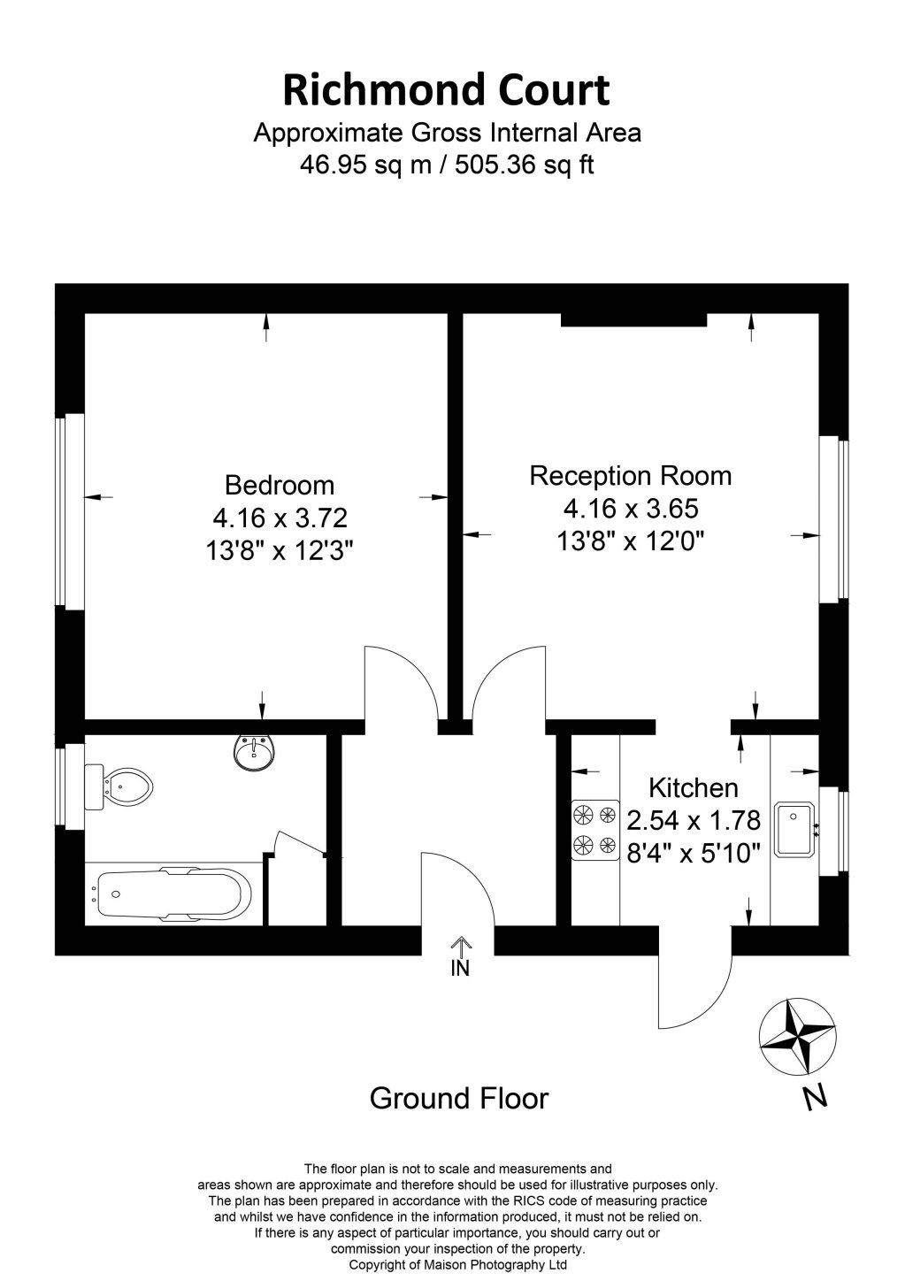 1 Bedrooms Flat to rent in Richmond Road, London SW20