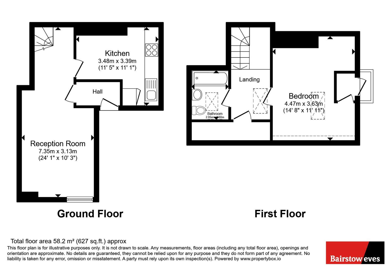 124a,, Church Street, Surrey floorplan