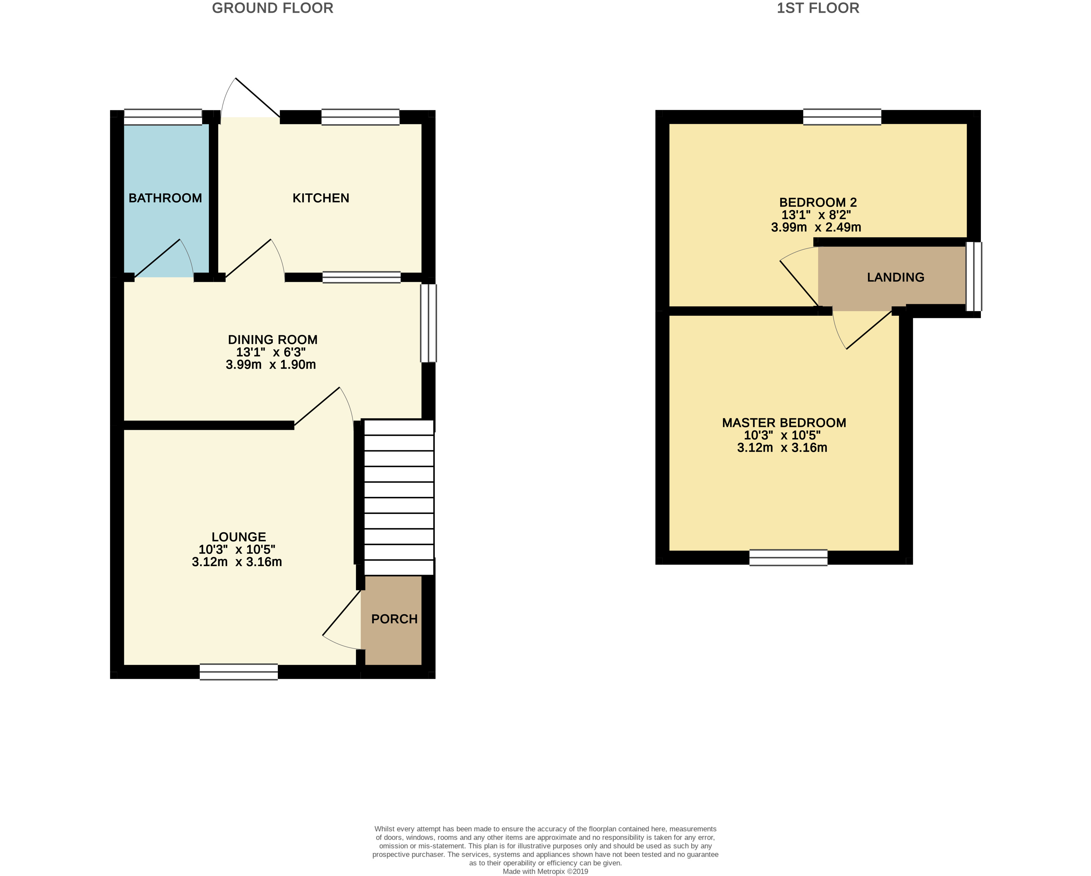 2 bed semidetached house for sale in The Avenue, Coxhoe, Durham DH6