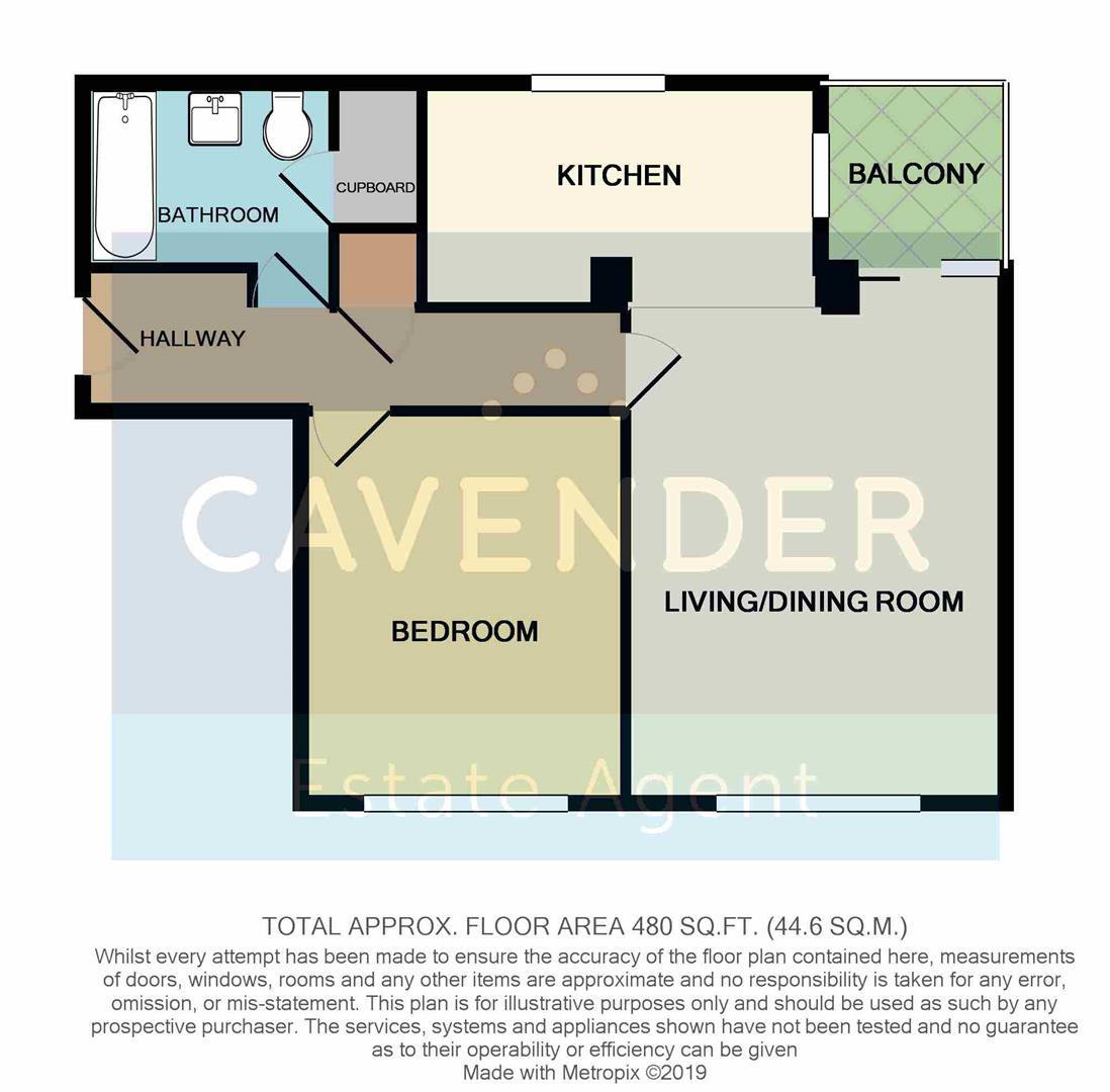 1 Bedrooms Flat to rent in Warren Road, Guildford GU1