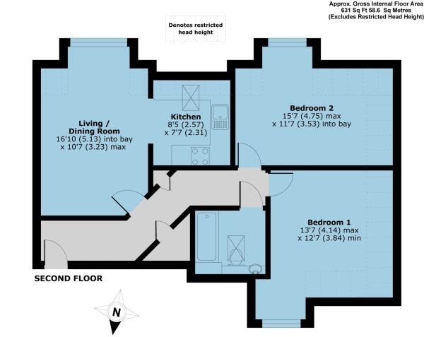 2 Bedrooms  for sale in Frimley, Camberley GU16