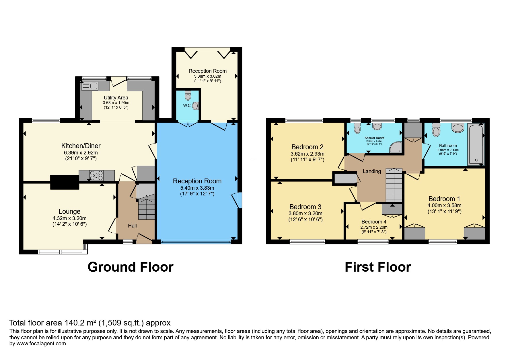14, Ashdon Road, Saffron Walden floorplan