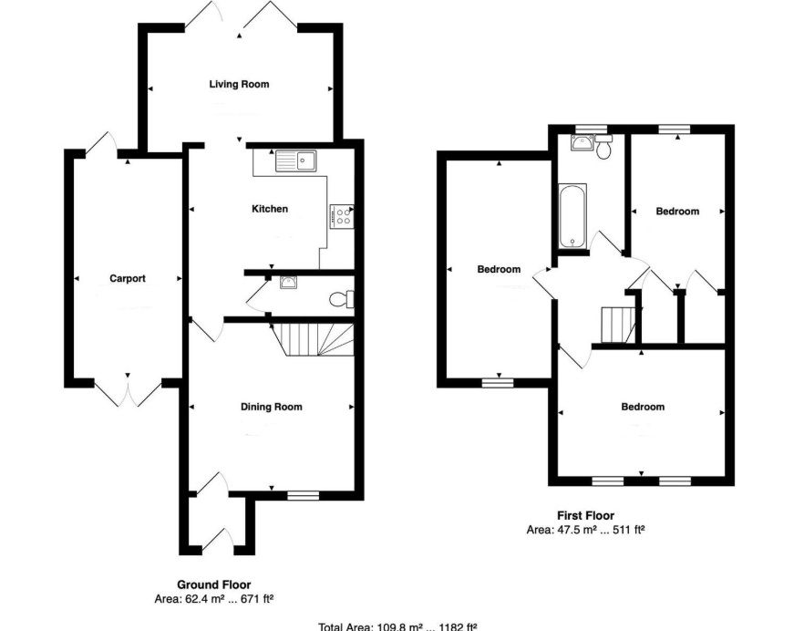 87, High Street, Puckeridge floorplan