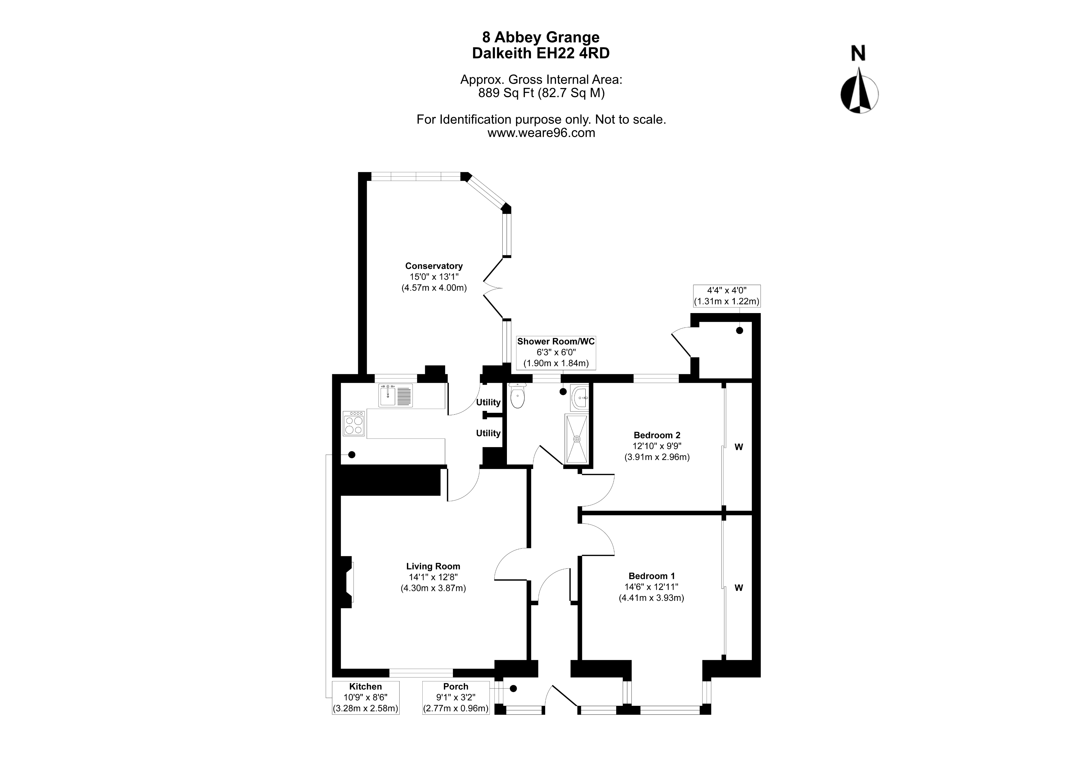 8, Abbey Grange, Midlothian floorplan