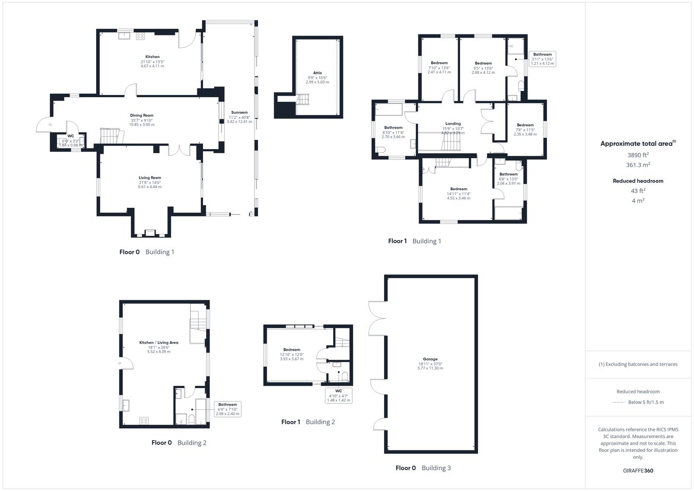 Church Lodge, Stagenhoe Park, Hitchin floorplan