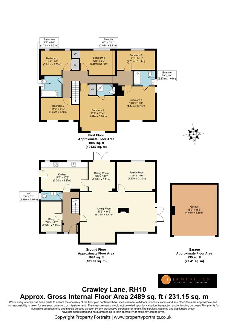 25, Crawley Lane, Crawley floorplan
