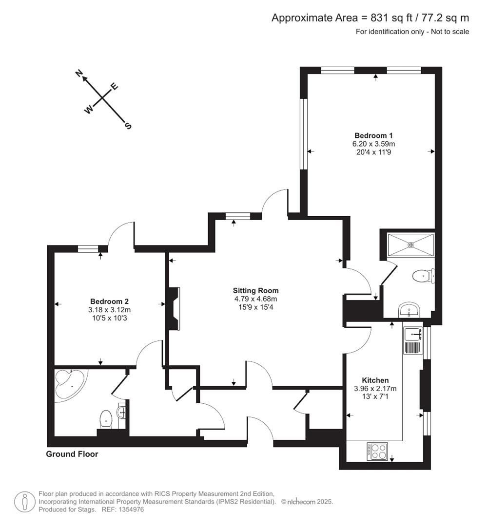 2 Imperial Court, Castle Hill, Lynton floorplan