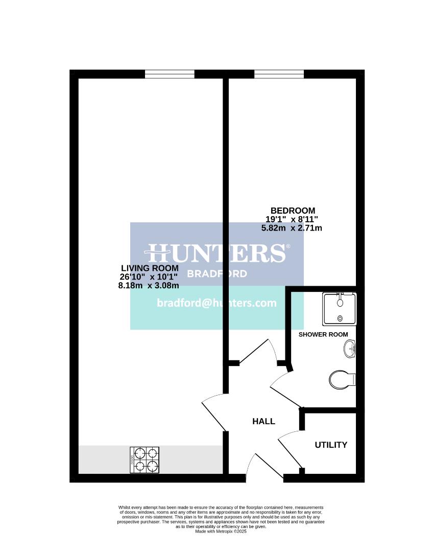 Apartment 111, Card House, Bingley Road, Bradford floorplan