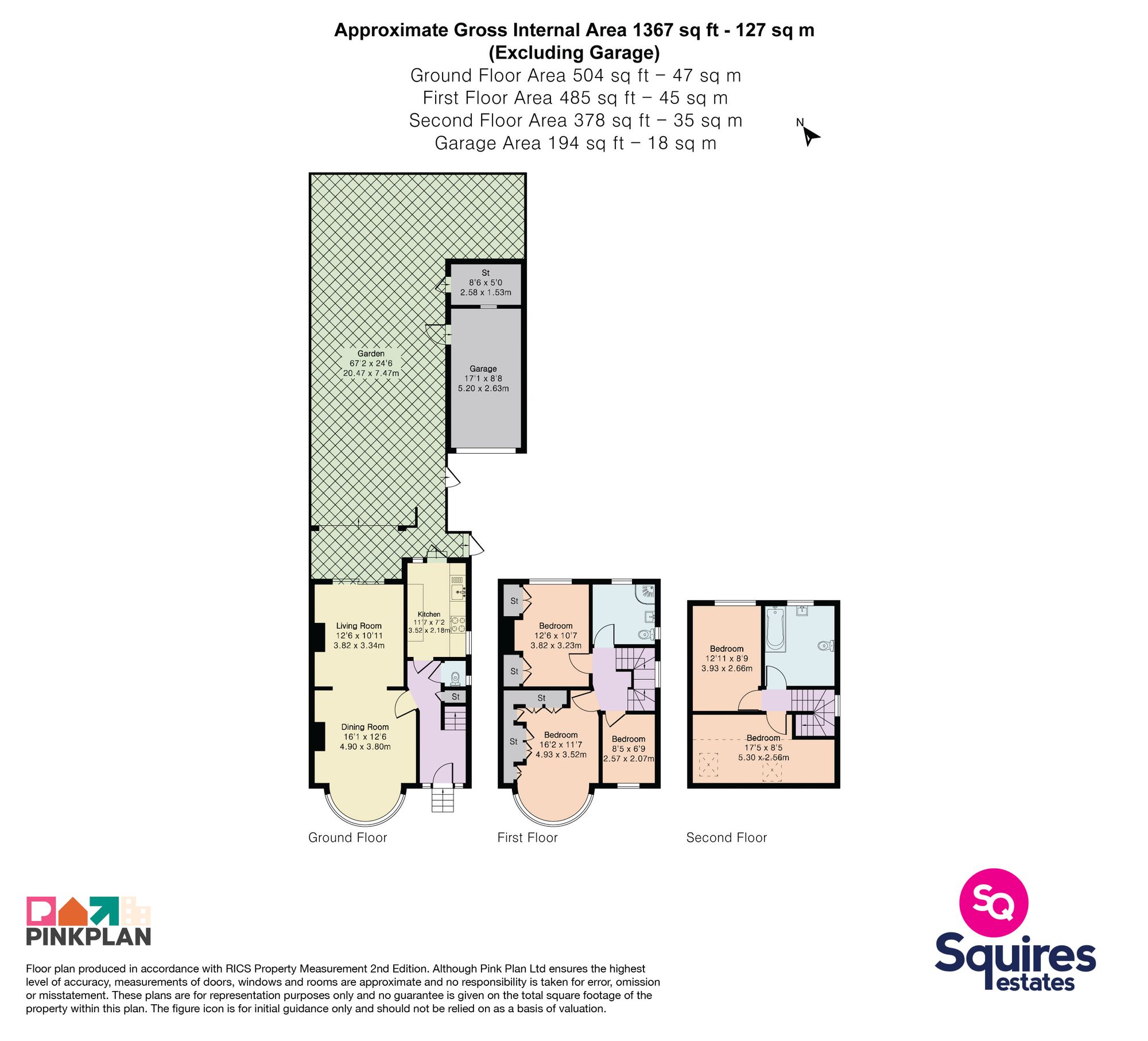 14 Holders Hill Avenue, London floorplan