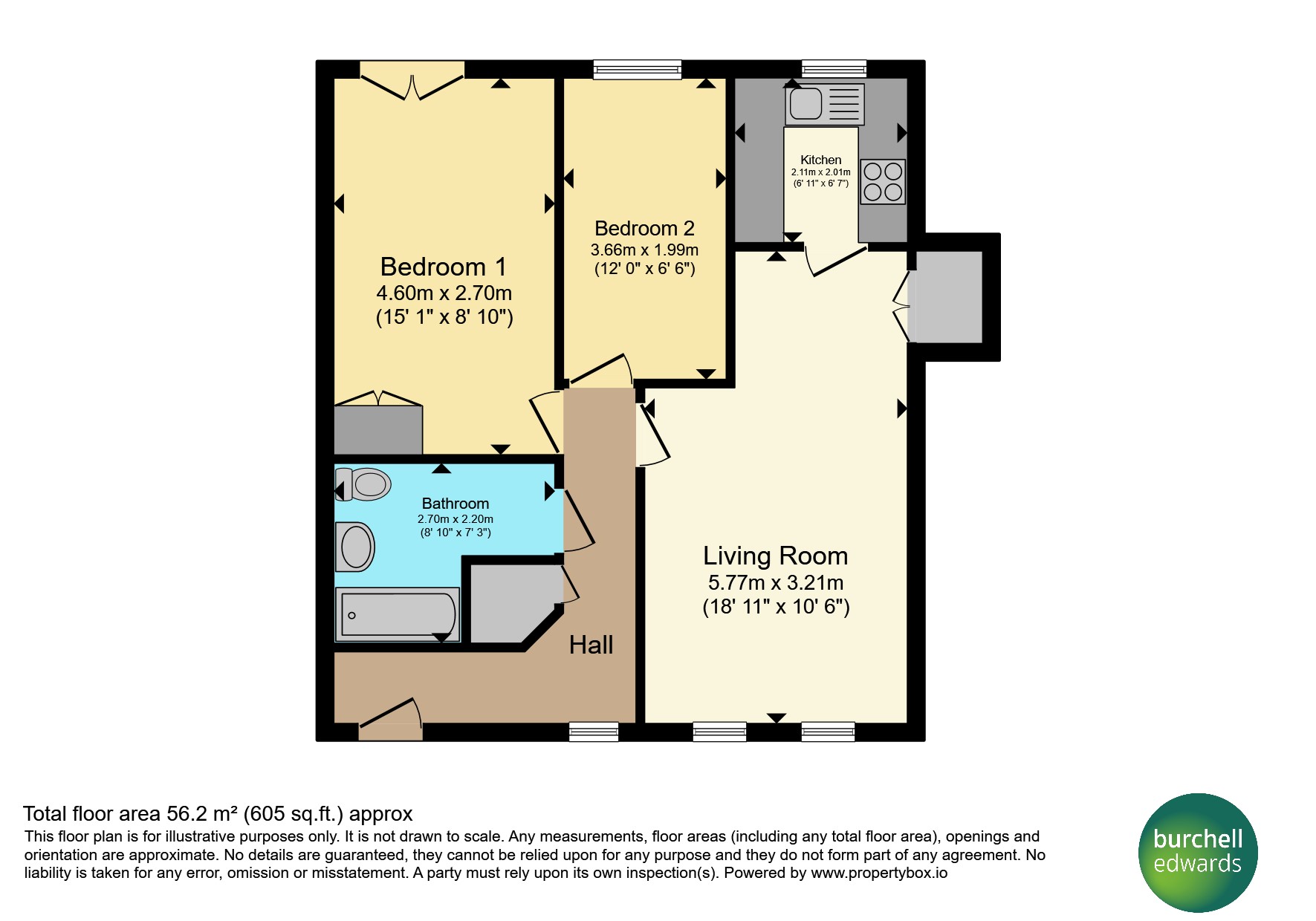 21, Impey Road, Birmingham floorplan