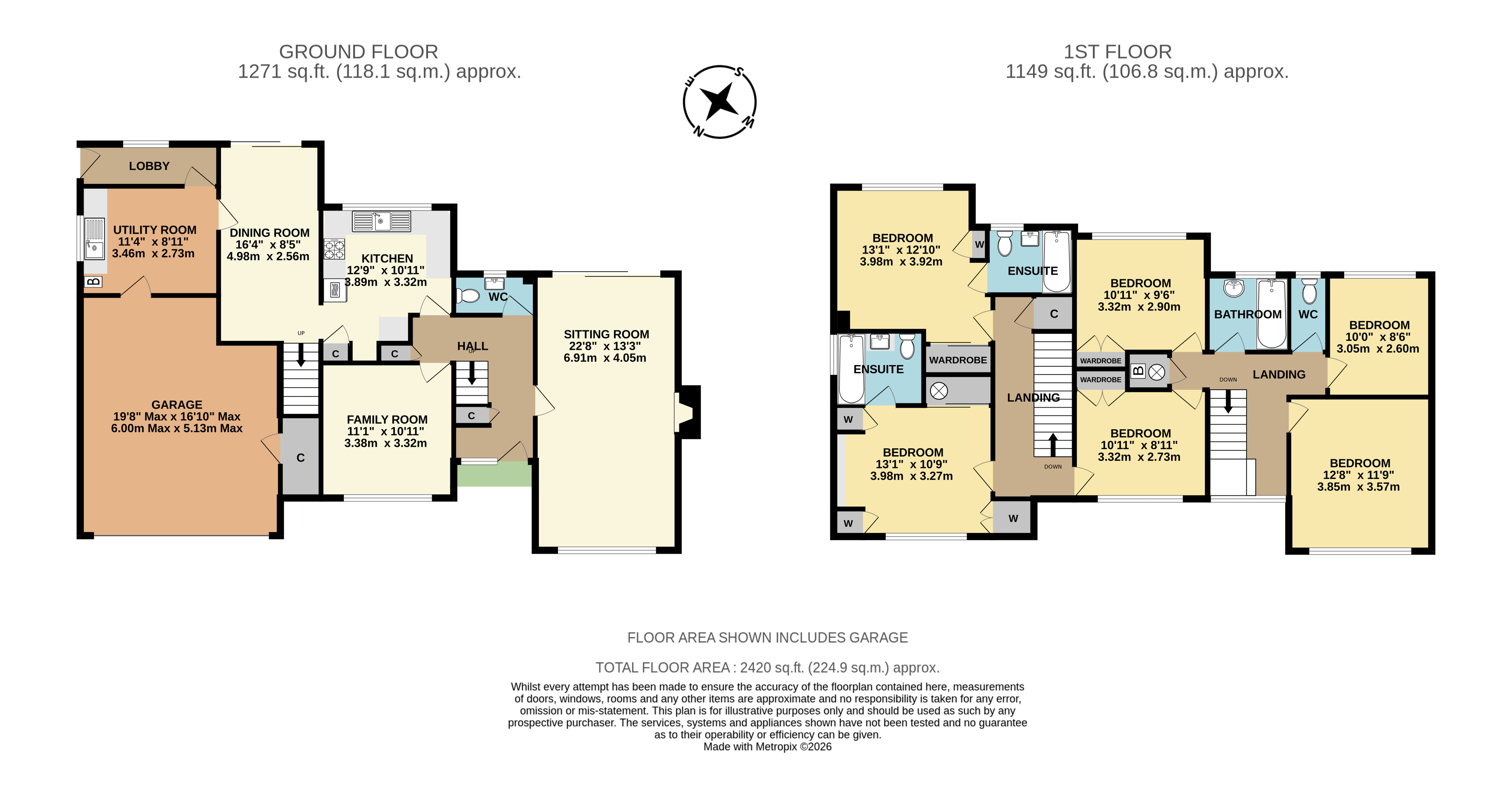 24, Roman Way, Gloucestershire floorplan