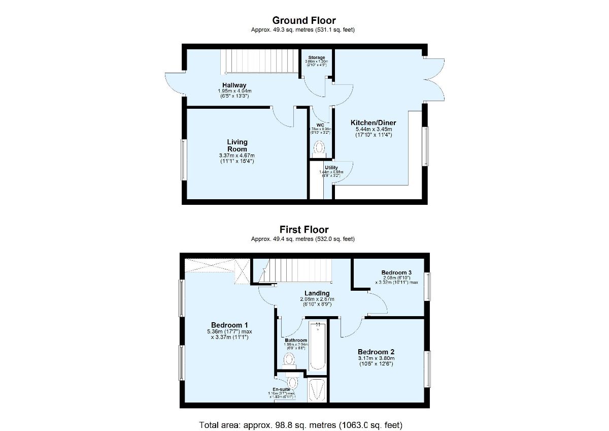 110 Lionheart Avenue, Bishops Tachbrook floorplan
