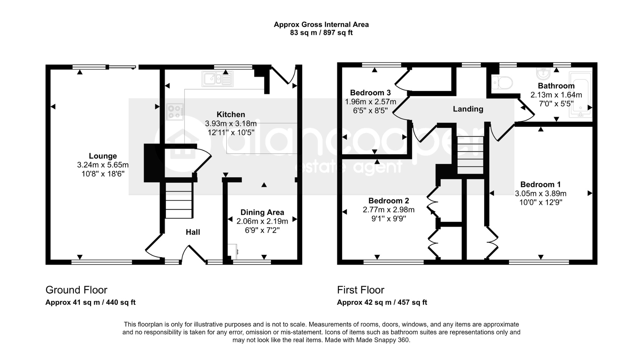 Bedworth, Warwickshire floorplan