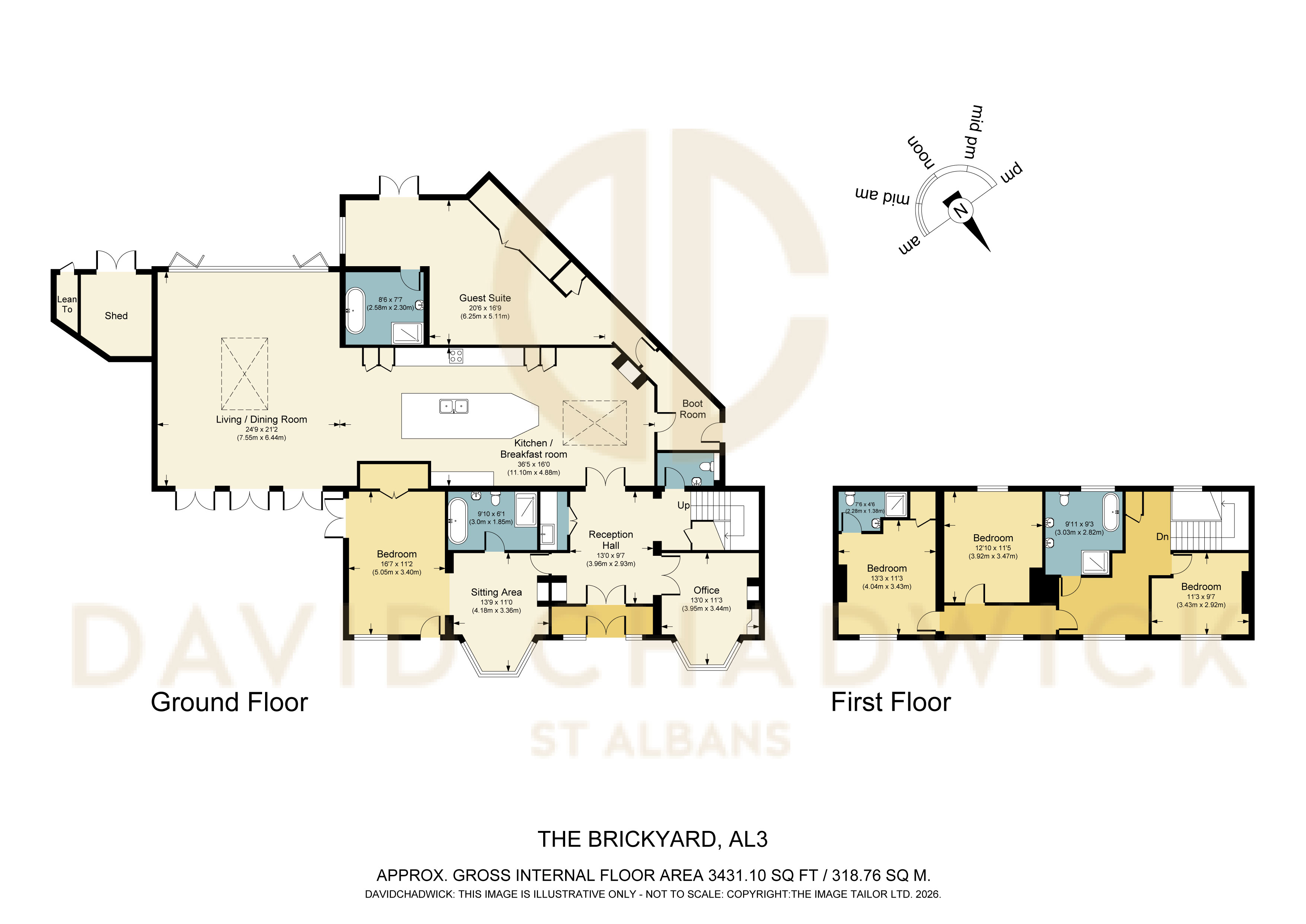 The Brickyard, Verulam Road, St Albans floorplan