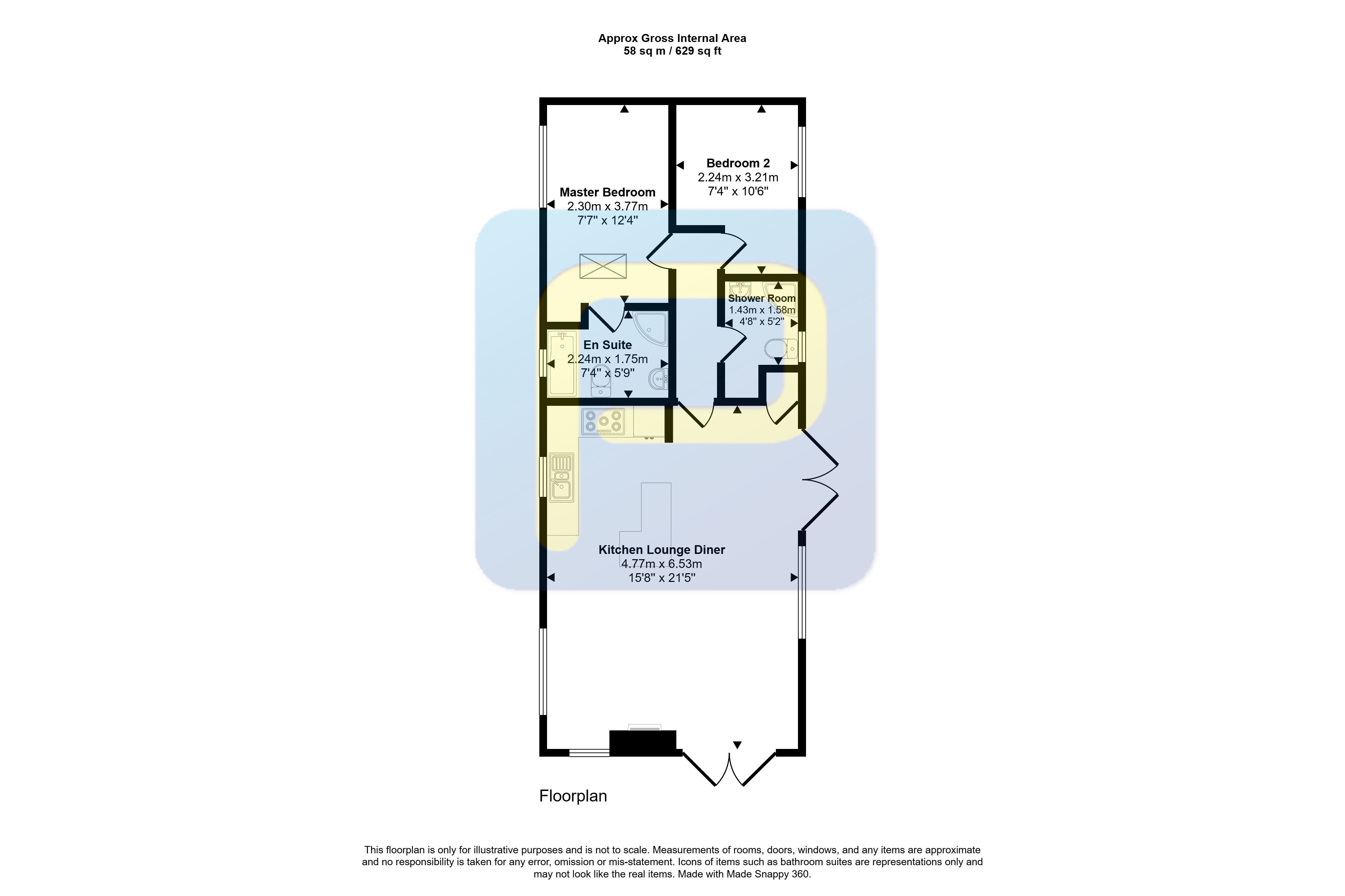 Valley View 0025, Percy Wood Golf & Country Retreat, Morpeth floorplan