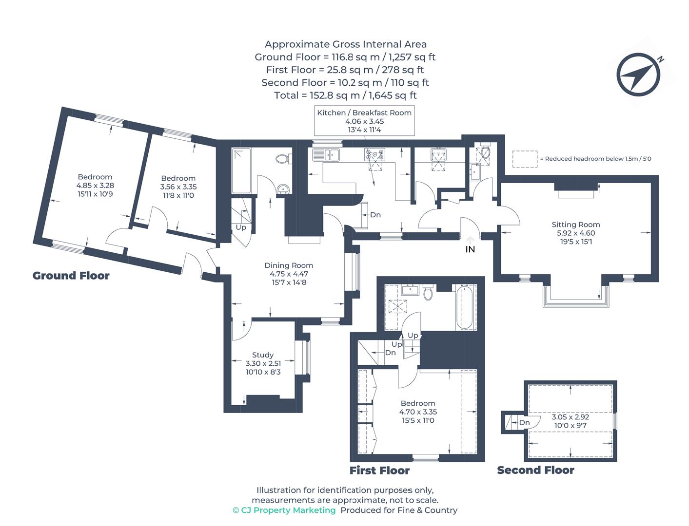 Ram Cottage,5, Ram Alley, Stoke Goldington floorplan