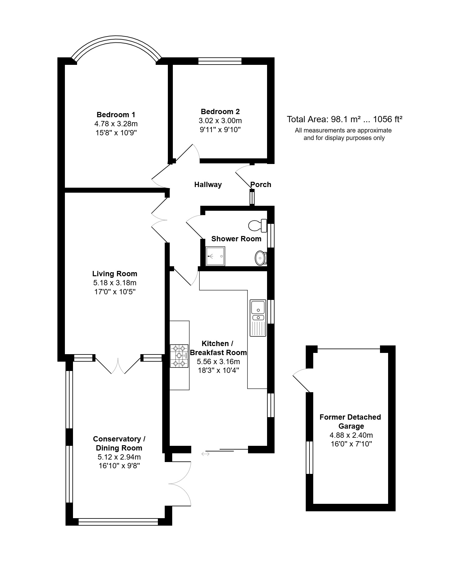 83, First Avenue, Farlington floorplan