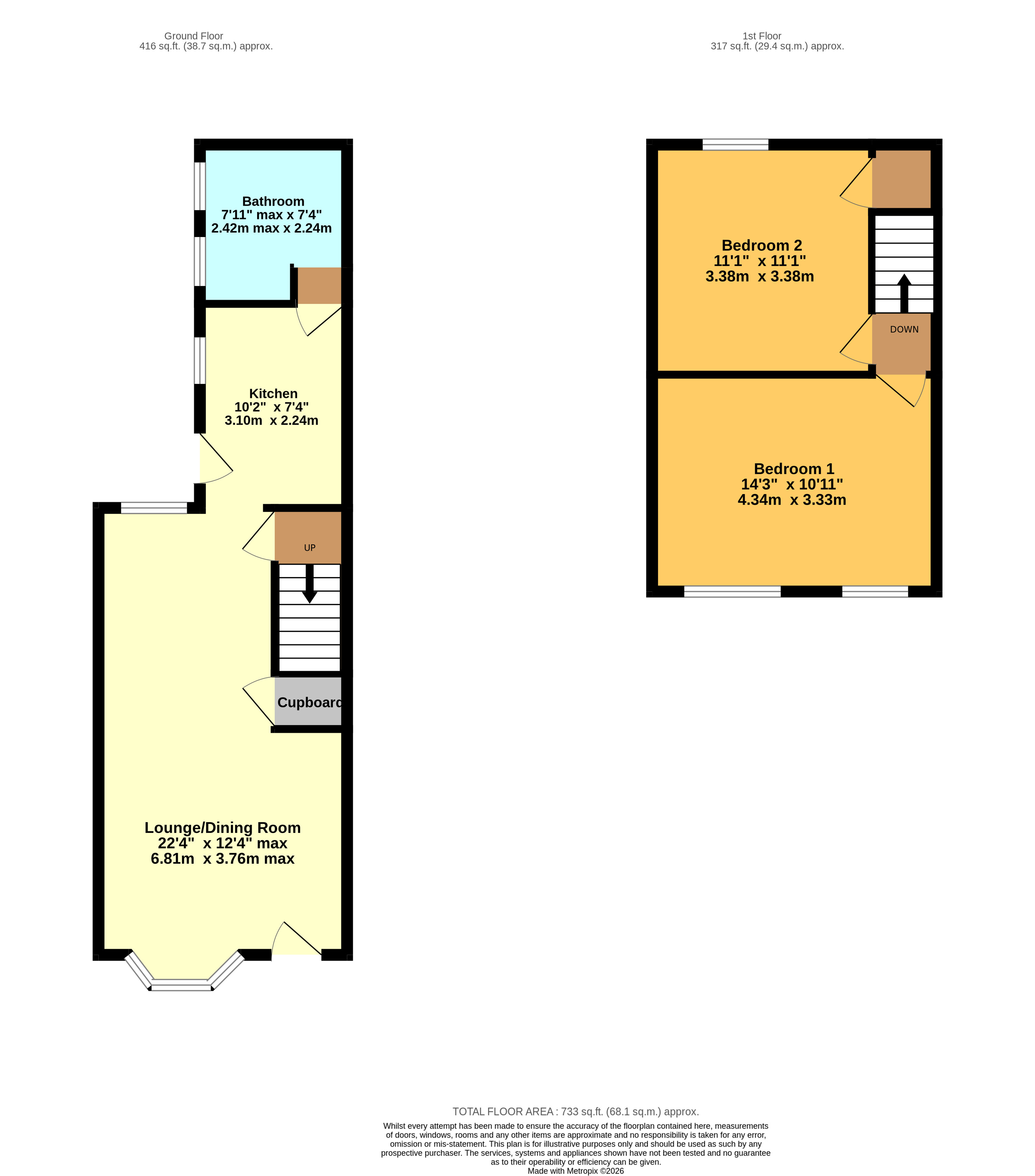 117, Camp Hill Road, Nuneaton floorplan