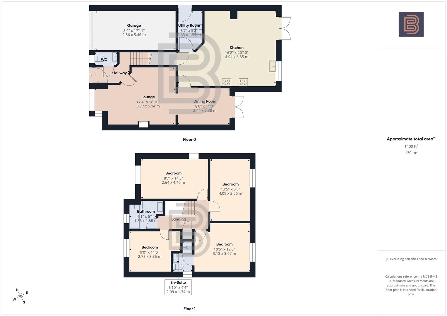 Braids Close, Rugby floorplan