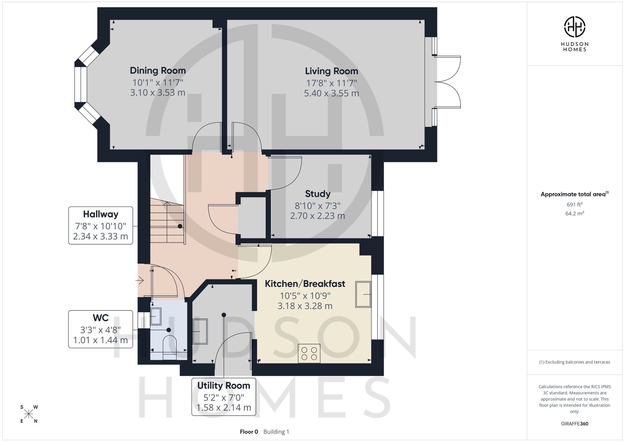 1 Aston Close, Peterborough floorplan
