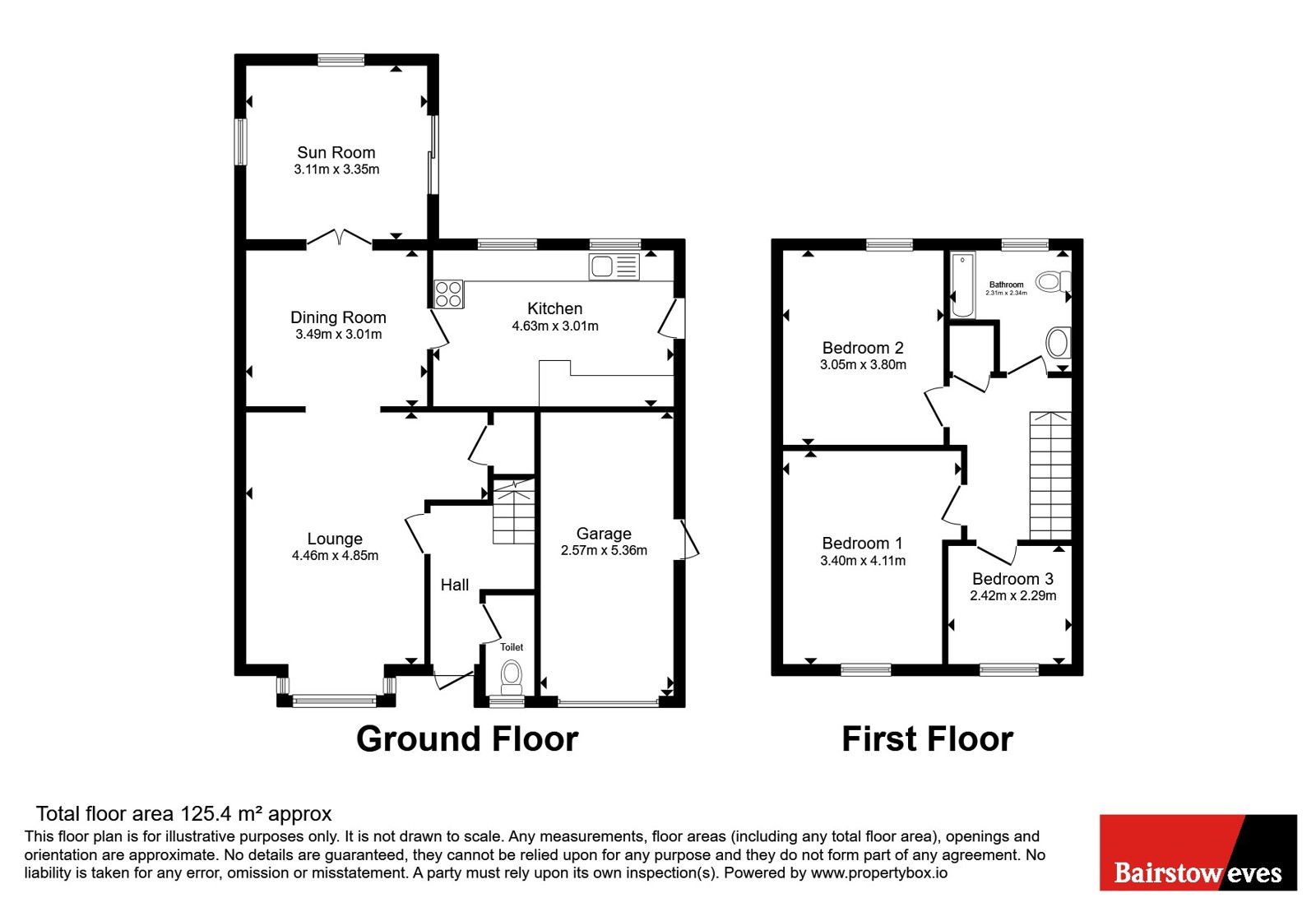 14, Parksgate Avenue, Lincolnshire floorplan