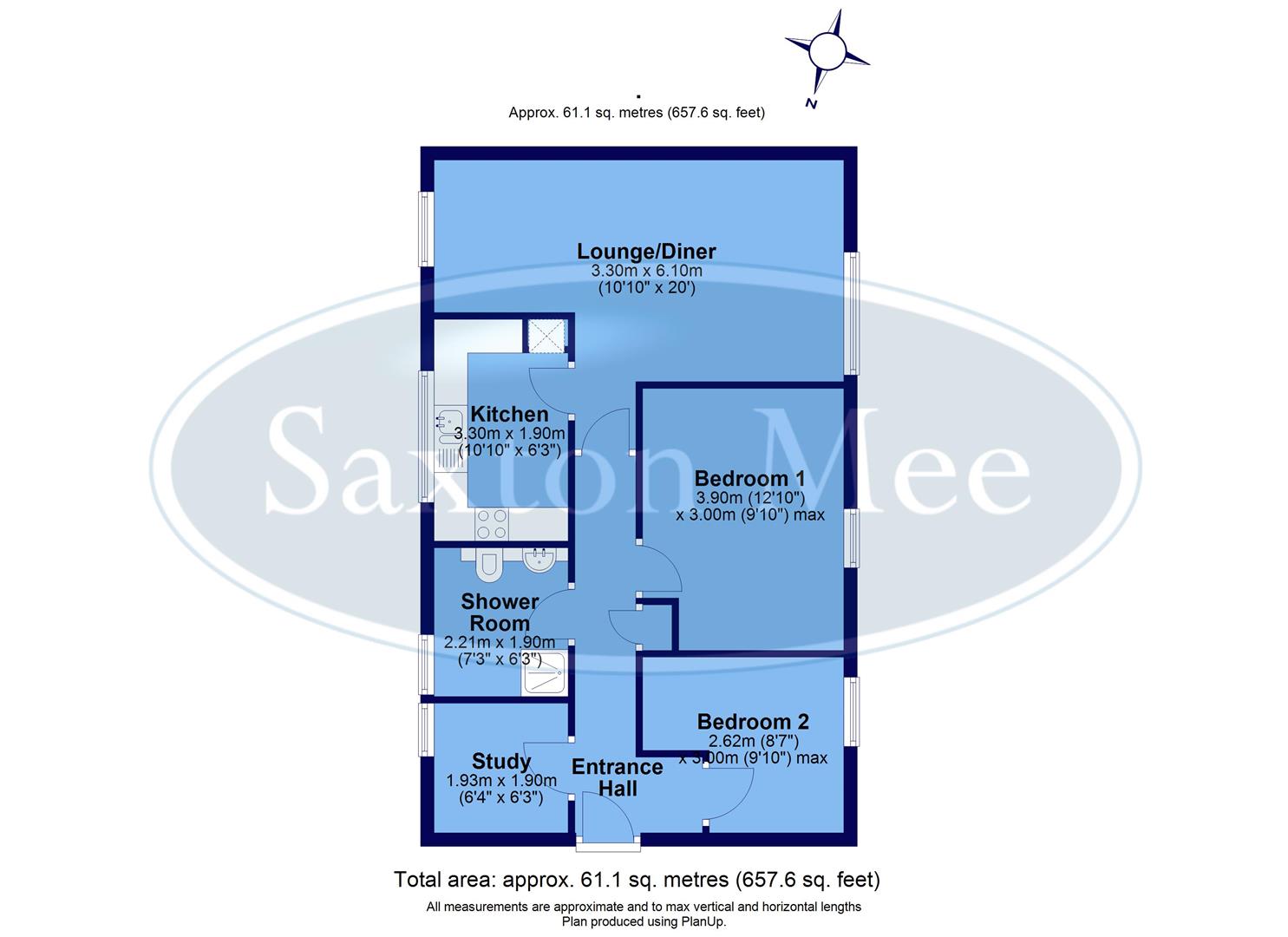 205, Westminster Avenue, Sheffield floorplan