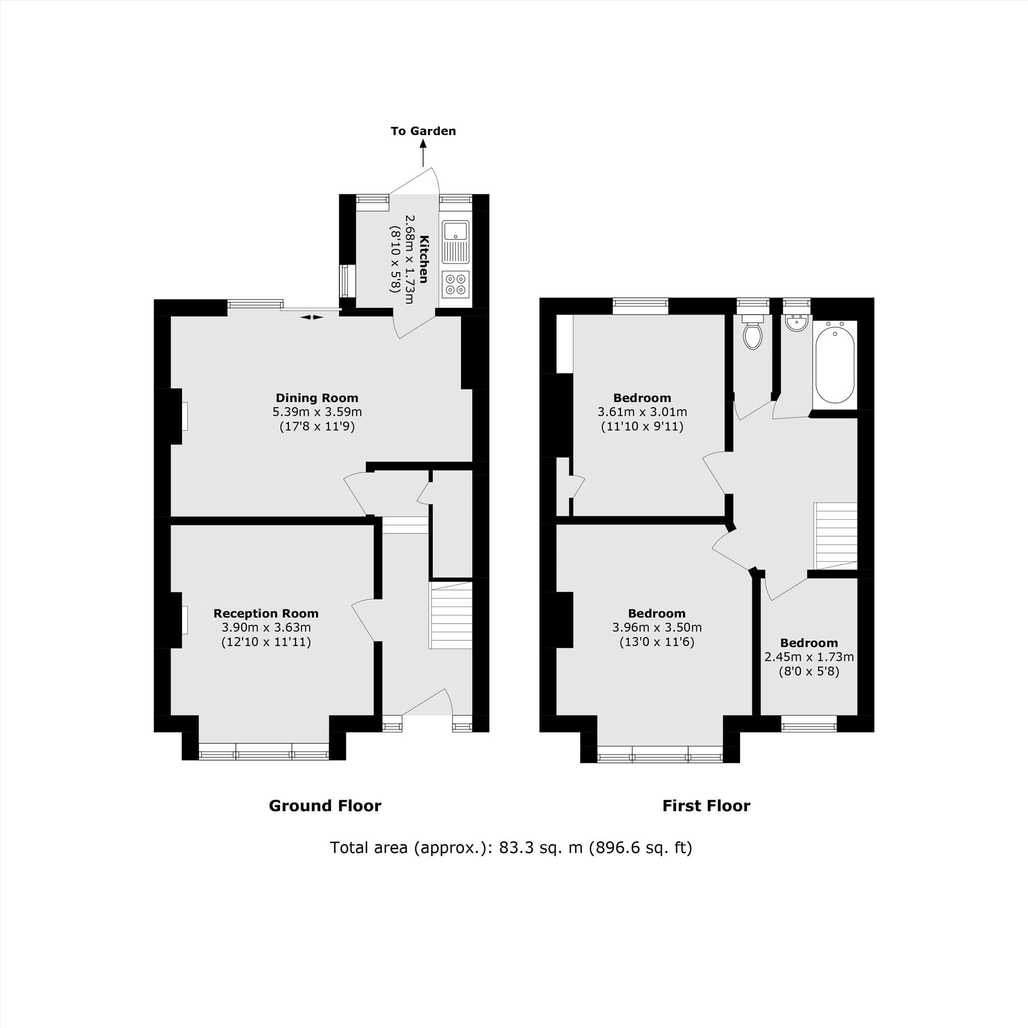 42, Undine Street, London floorplan
