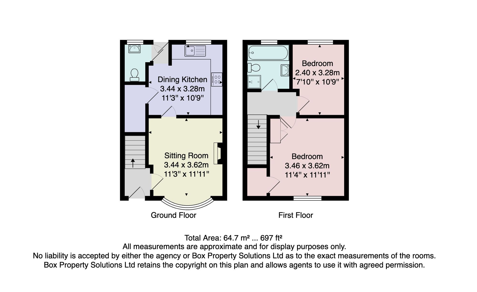 Parsons Green, Wetherby floorplan