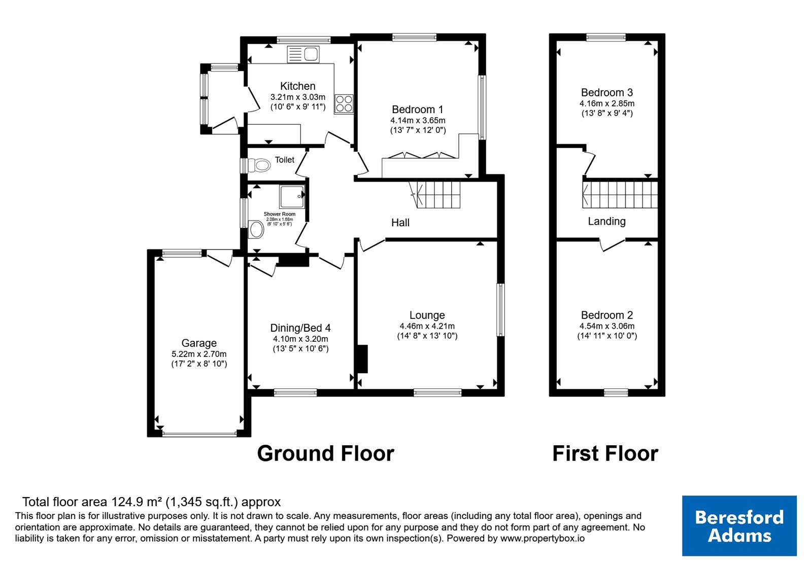 Bedwen,, Graiglwyd Close, Conwy floorplan
