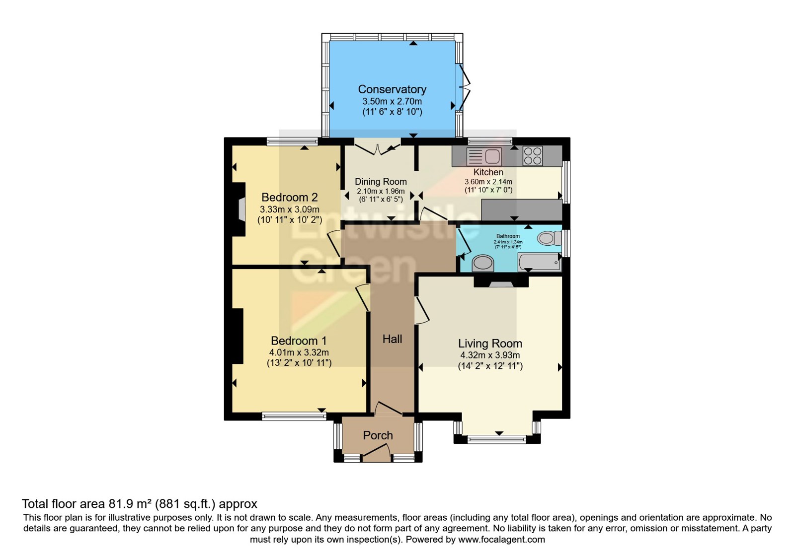10, Spring Avenue, Manchester floorplan