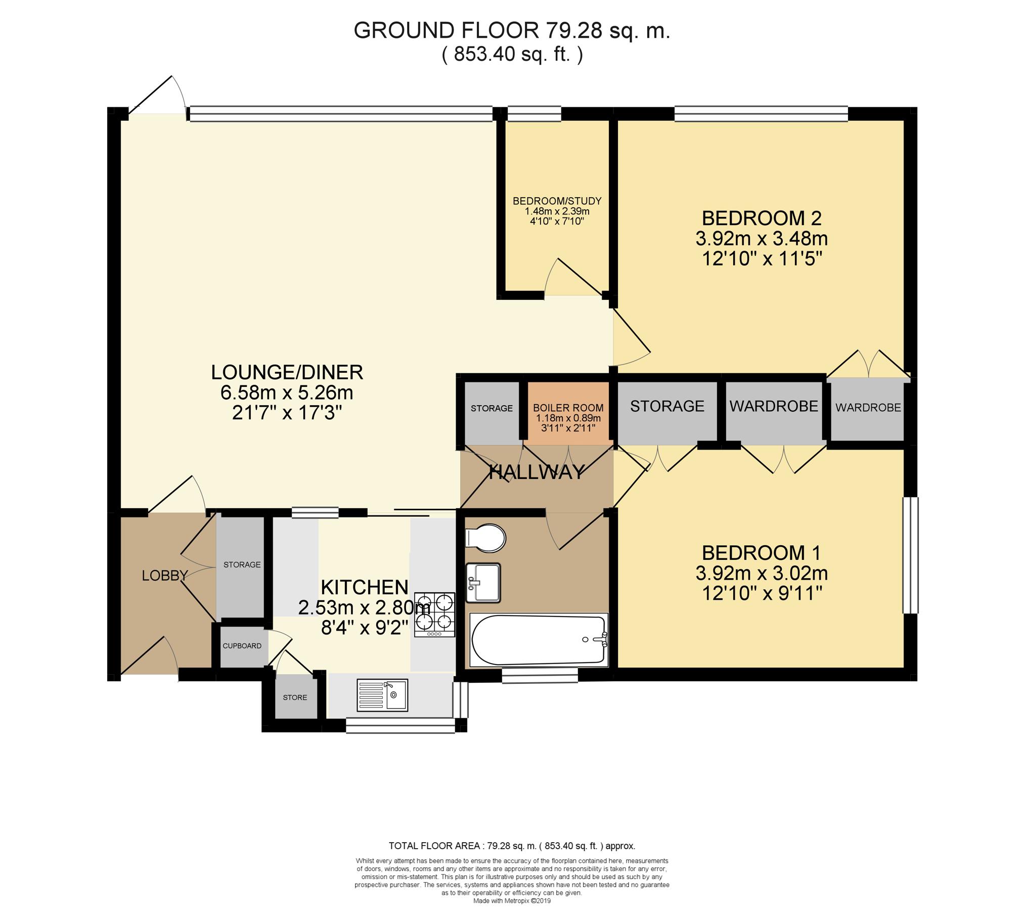 2 Bedrooms Flat for sale in Farquhar Road, London SE19