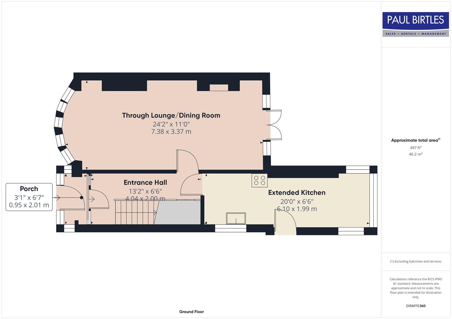 29, Shawe Road, Urmston floorplan