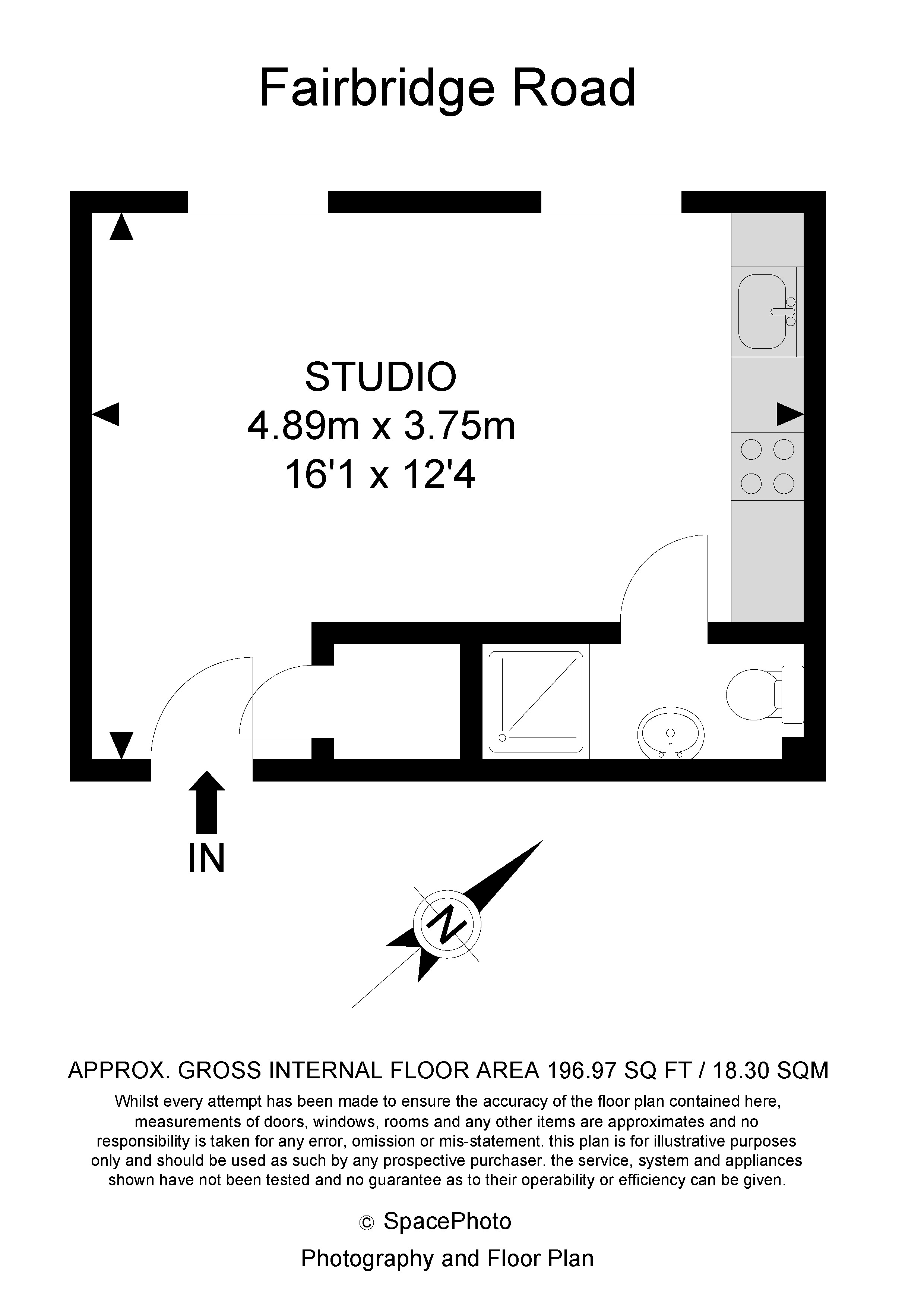 0 Bedrooms Studio to rent in Fairbridge Road, London N19