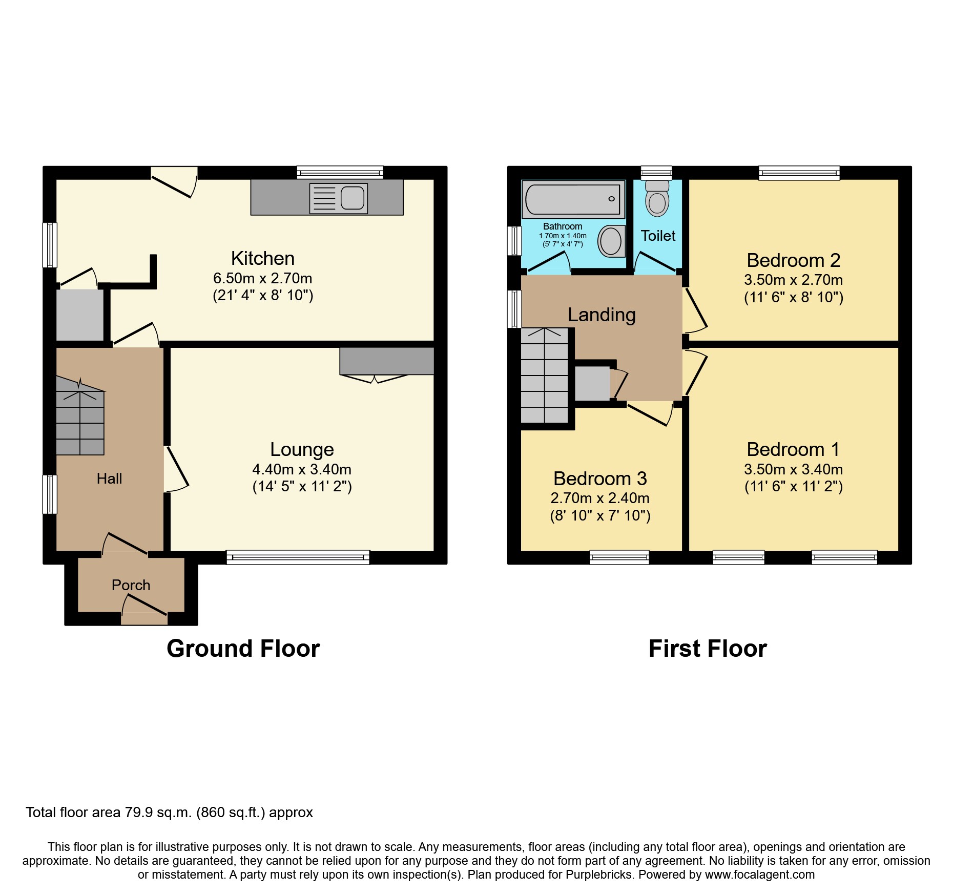 Holly Lane, Walsall Wood, Walsall WS9, 3 bedroom semidetached house