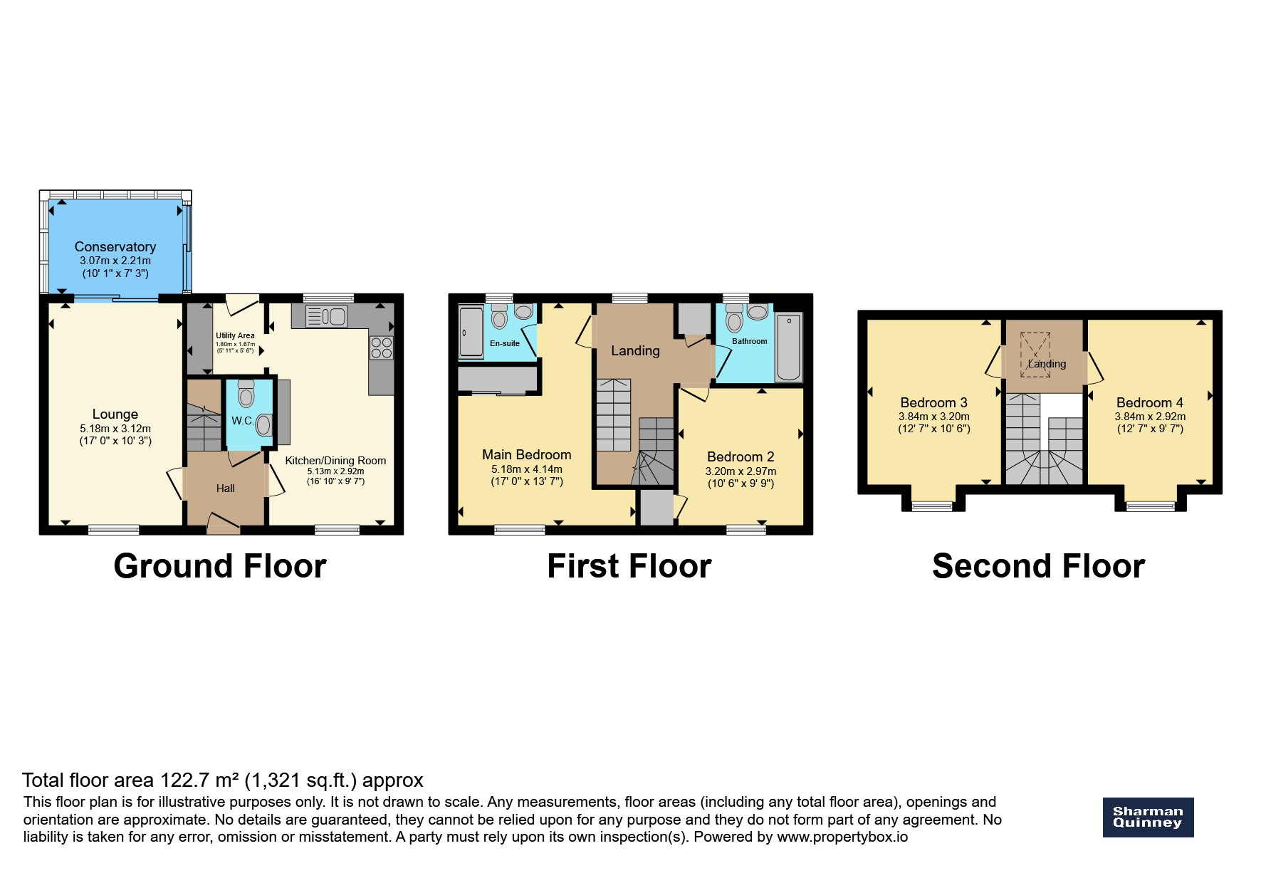 9, Dairy Way, Wellingborough floorplan