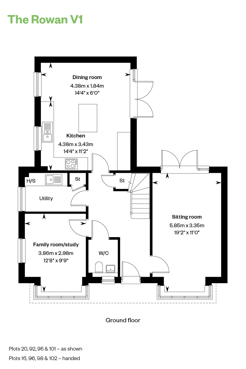 101, Worting Park Avenue, Off Worting Road, Basingstoke, Rg23 8Pu floorplan