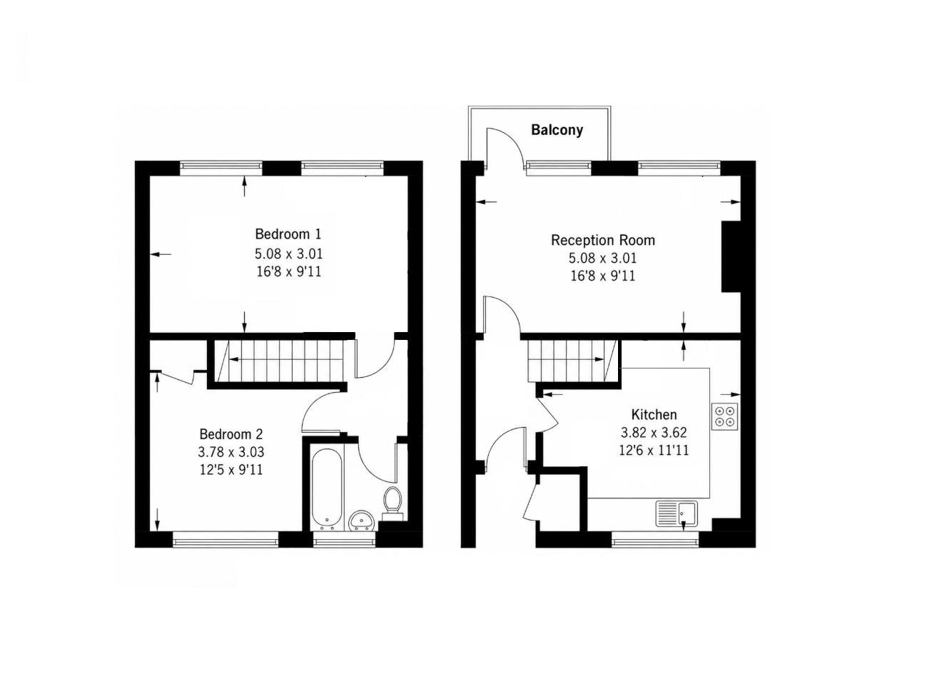 13 Stirling House, Manor Way, Borehamwood floorplan