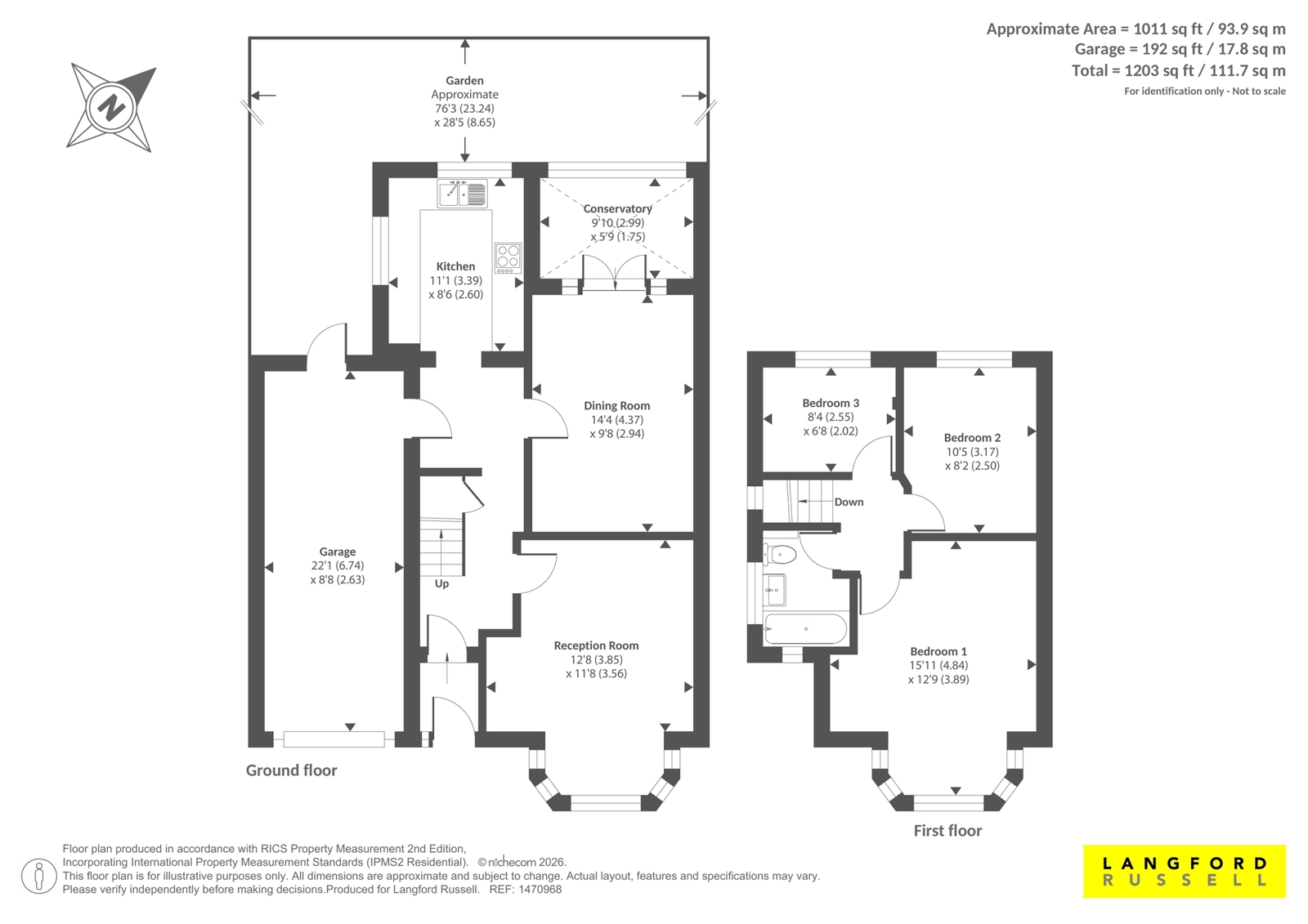 16, Hawthorn Drive, West Wickham floorplan