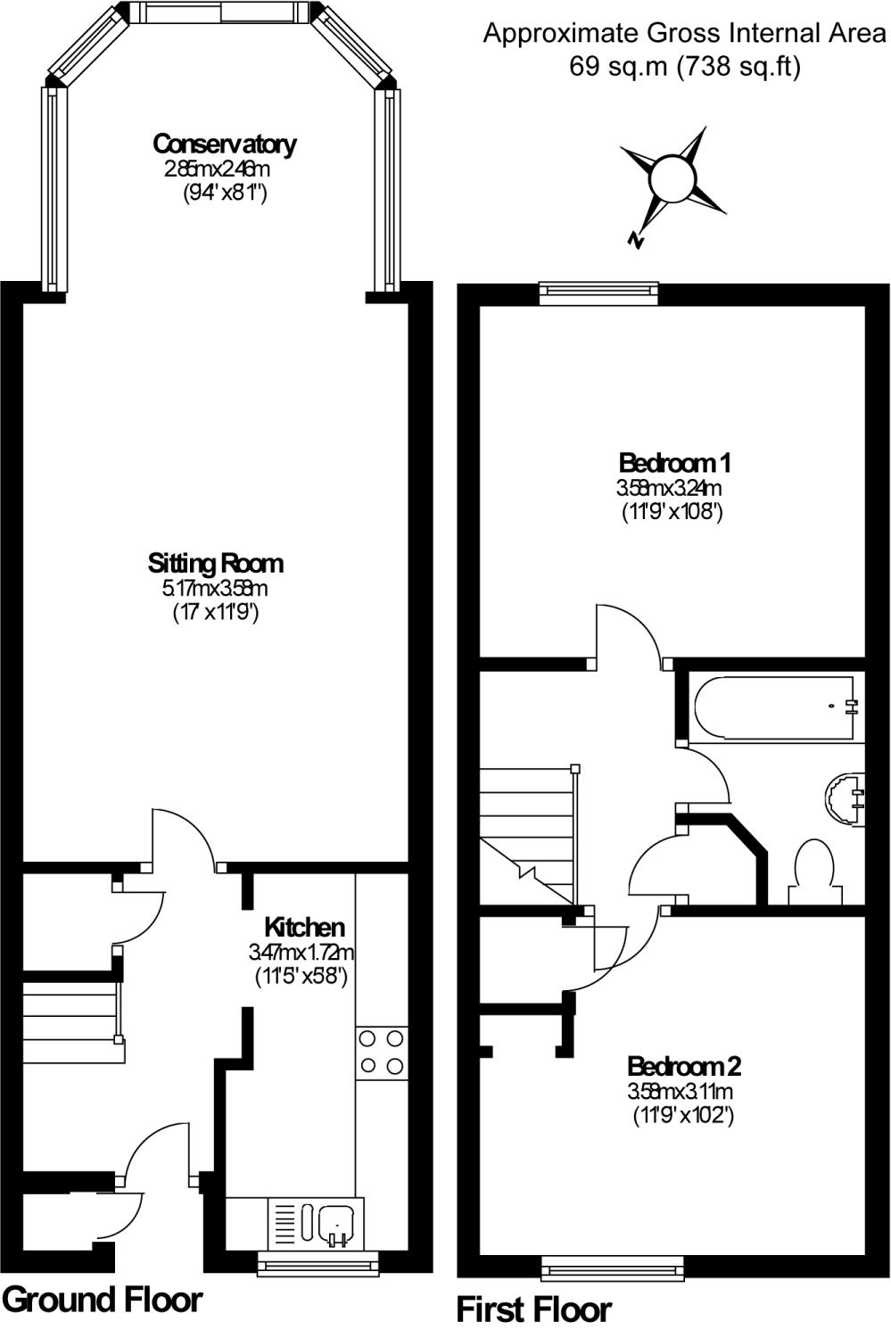 Inkerman Road, Knaphill, Woking GU21, 2 bedroom terraced house for sale 61832847 PrimeLocation