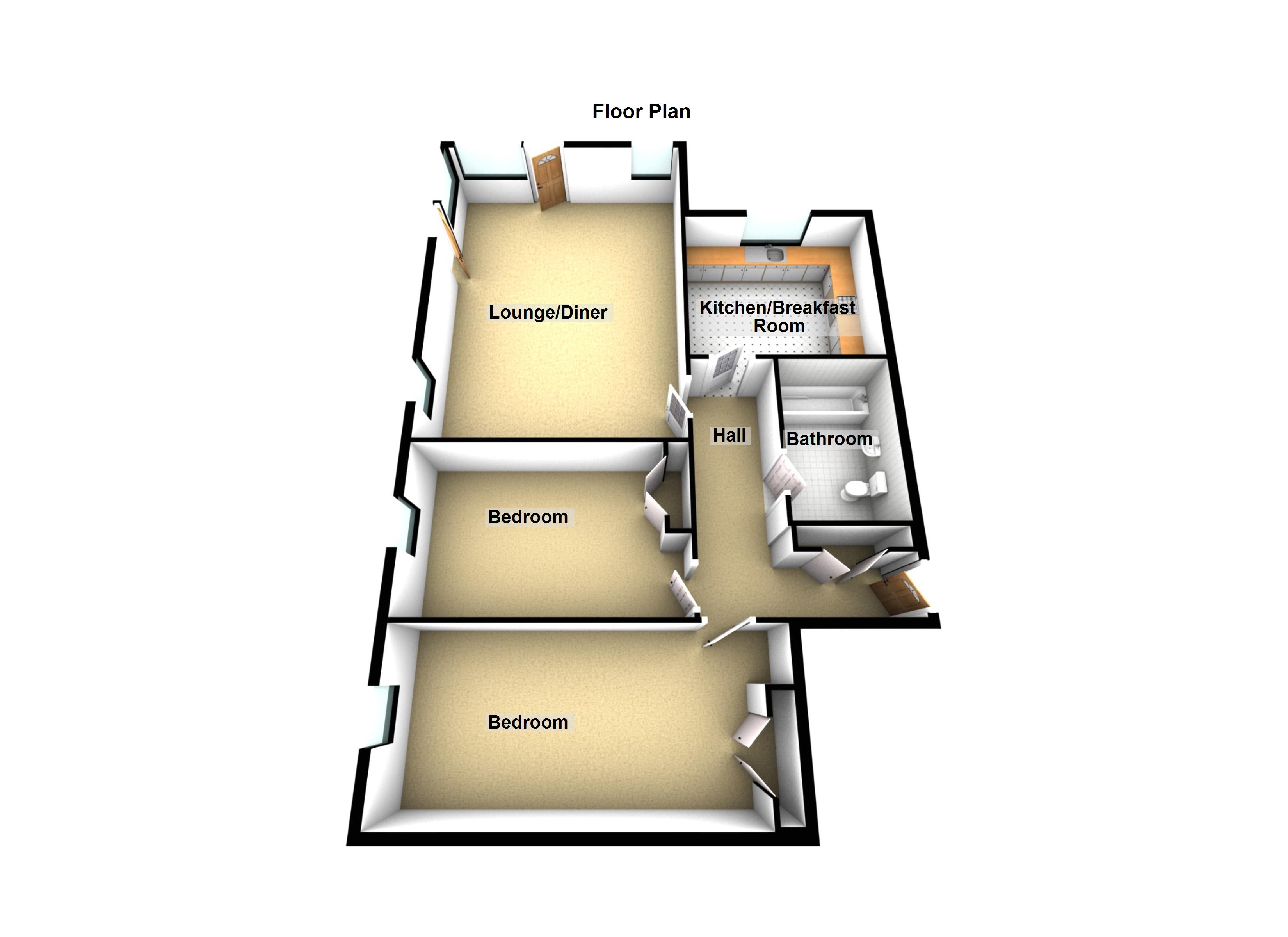 9, Elm Court, Perth floorplan