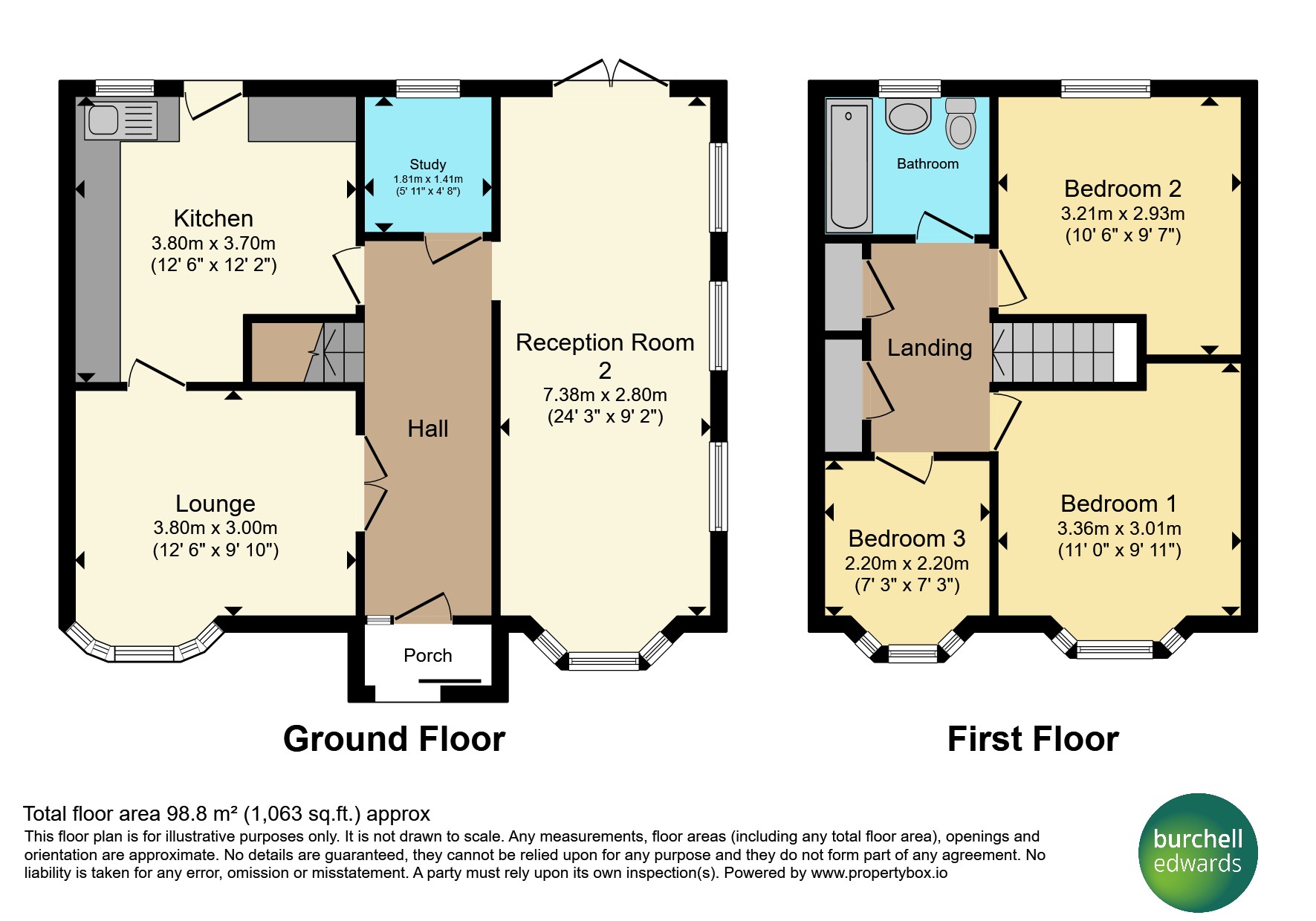 34, Bushbury Croft, Birmingham floorplan
