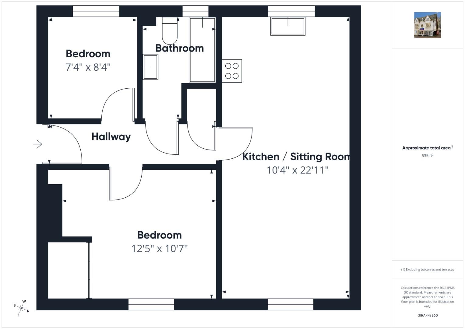 28, Grenadier Way, Ashford floorplan