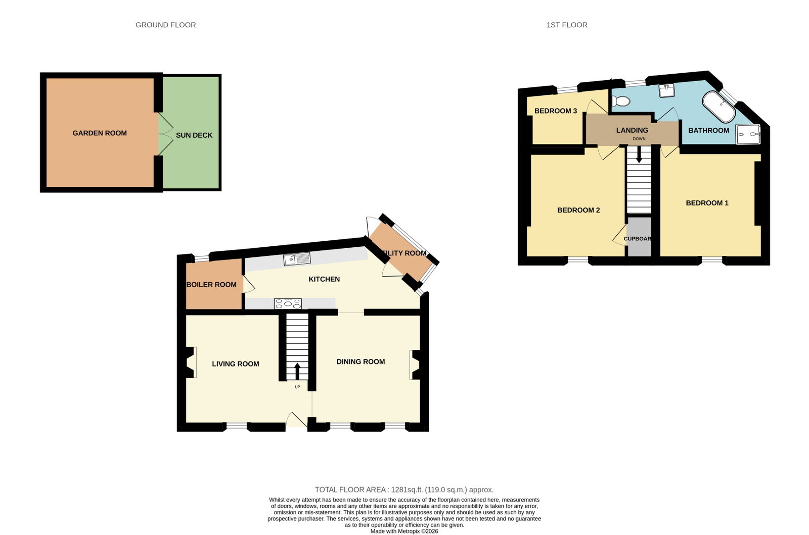 Oakhill Cottage, The Street, Bath floorplan