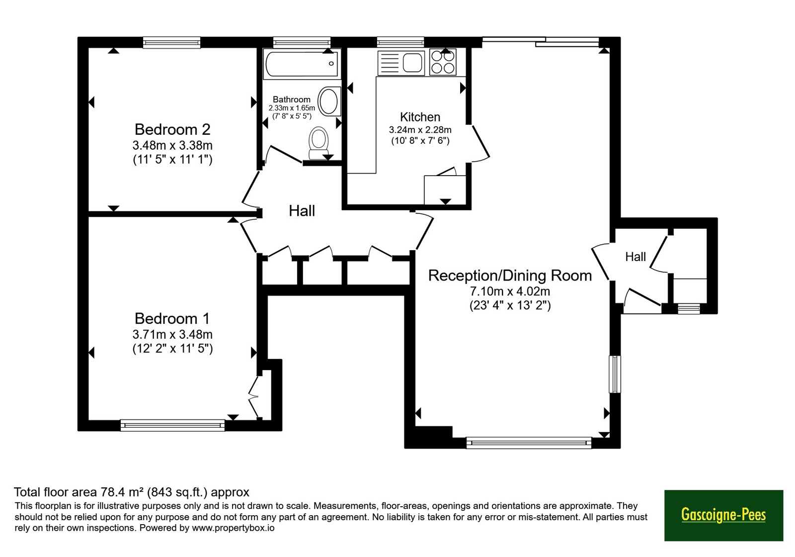 2, Ash Close, Redhill floorplan