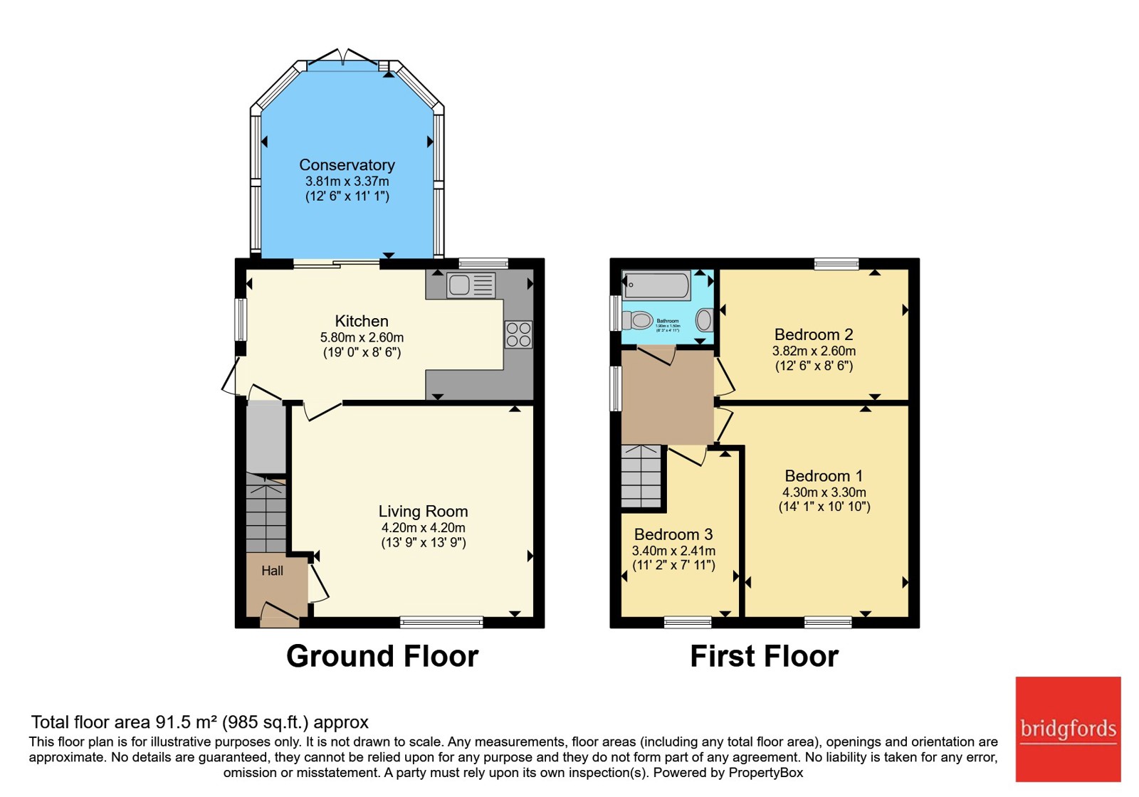 90, Rakeshouse Road, Lancashire floorplan