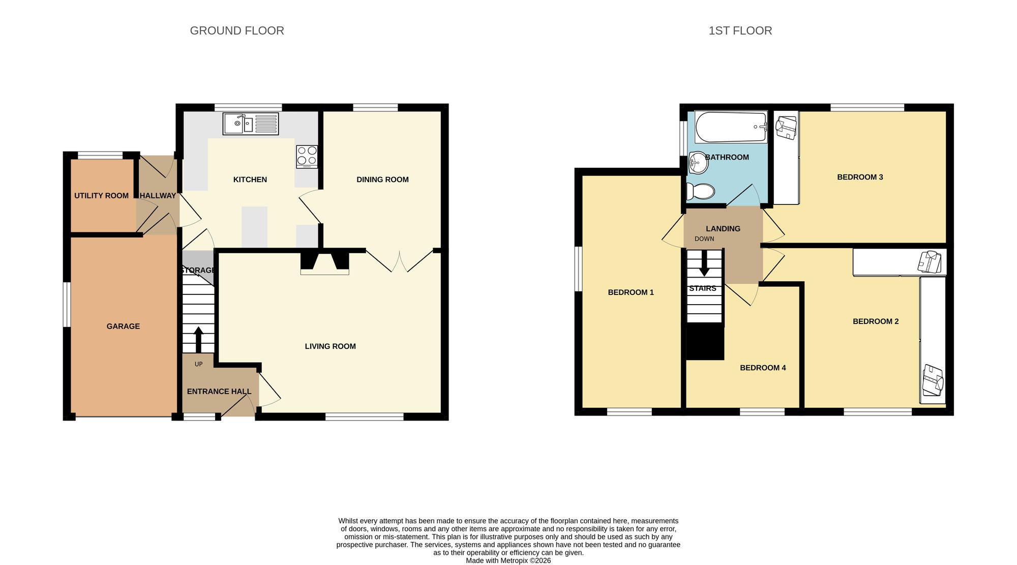 1 Oakbank Drive, Bolton floorplan