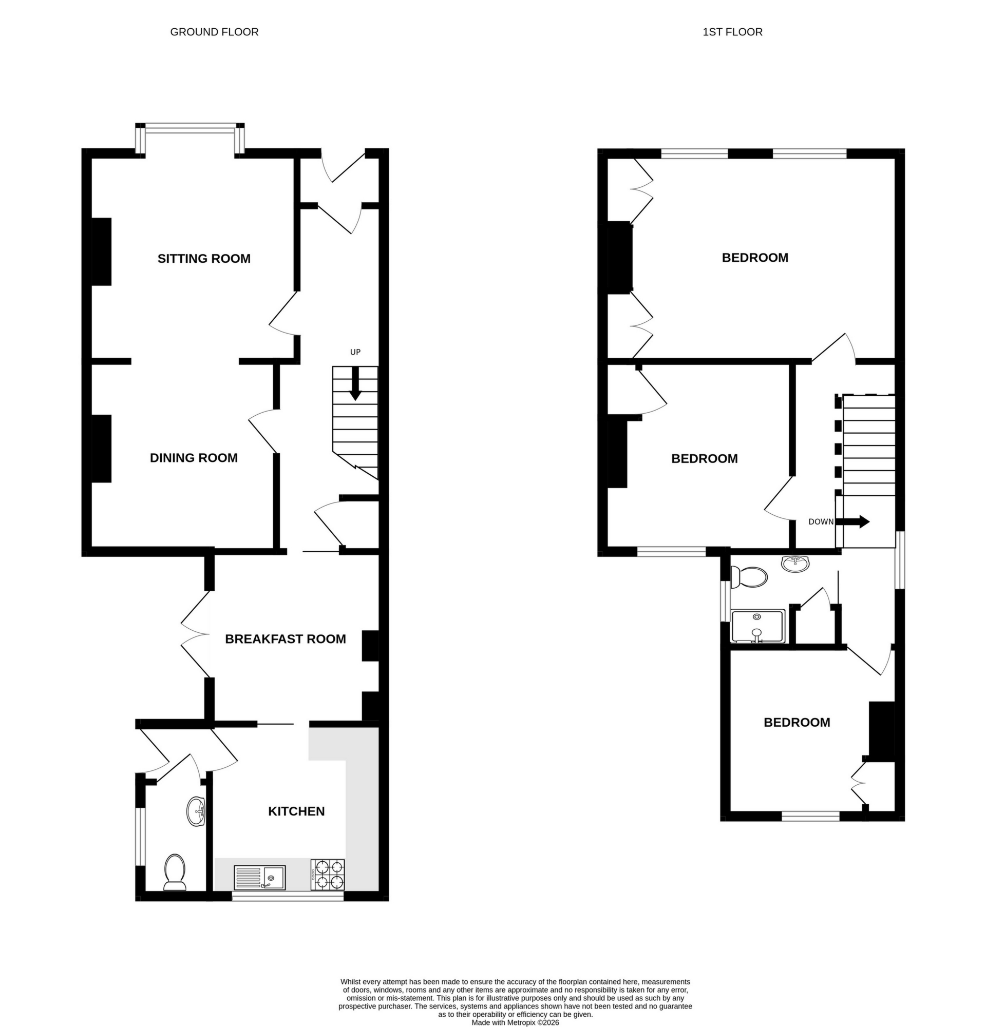 3, Beechwood Avenue, Deal floorplan