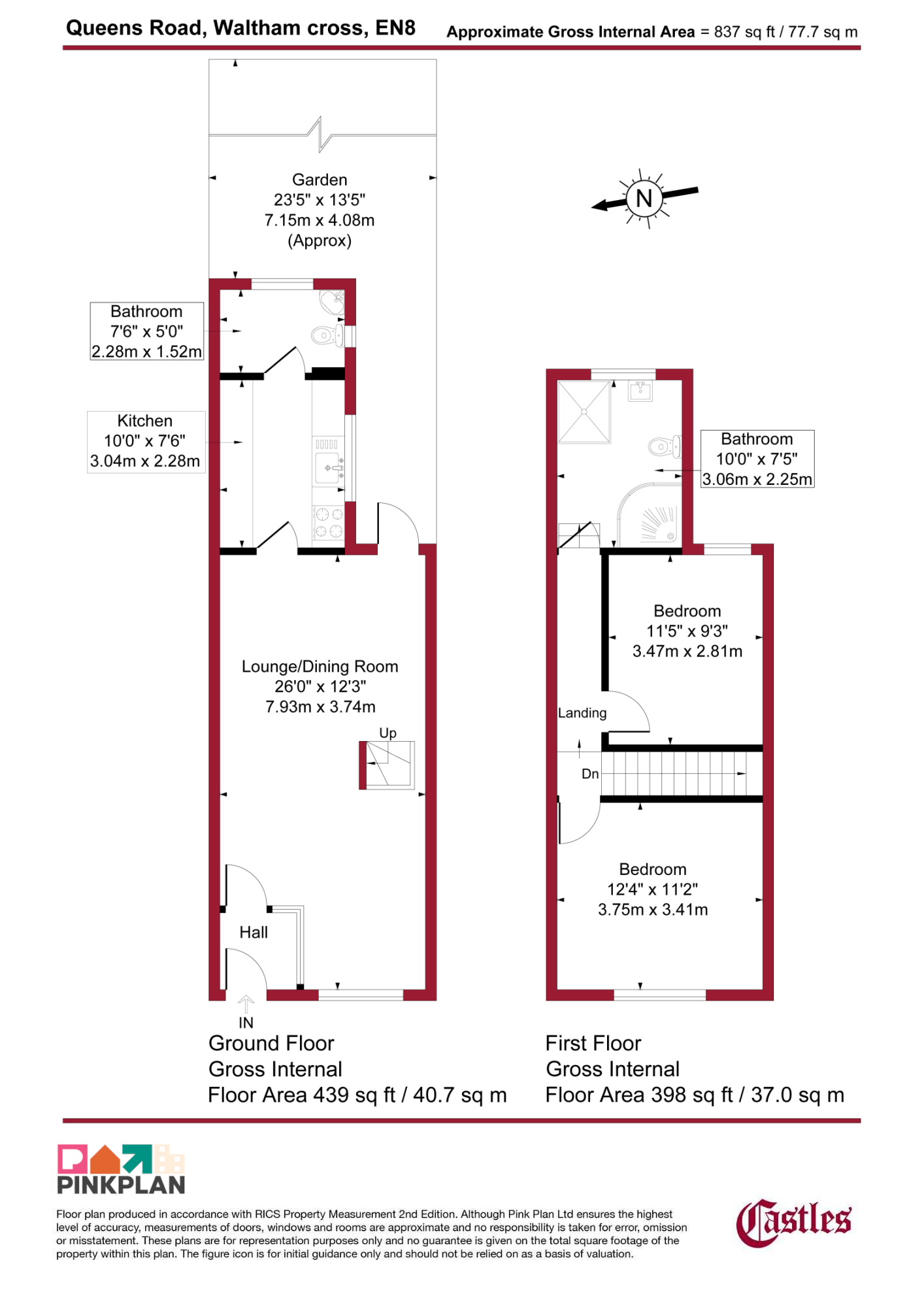 30, Queens Road, Waltham Cross floorplan