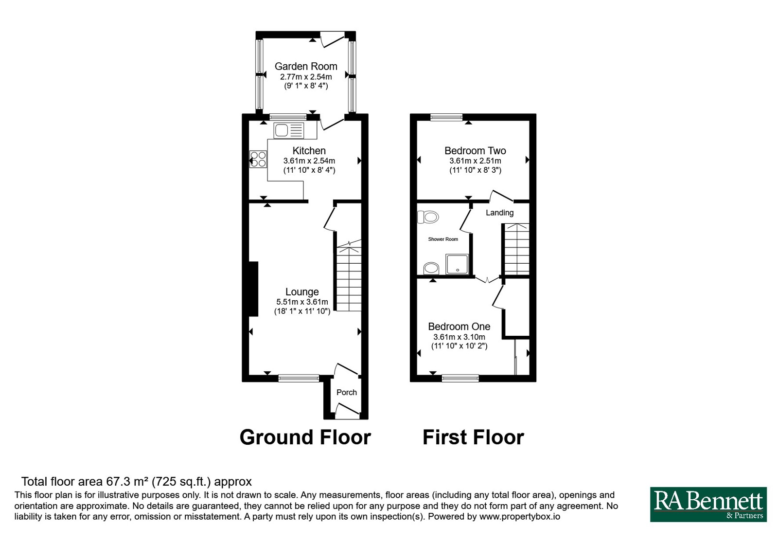 58, Averill Close, Worcestershire floorplan