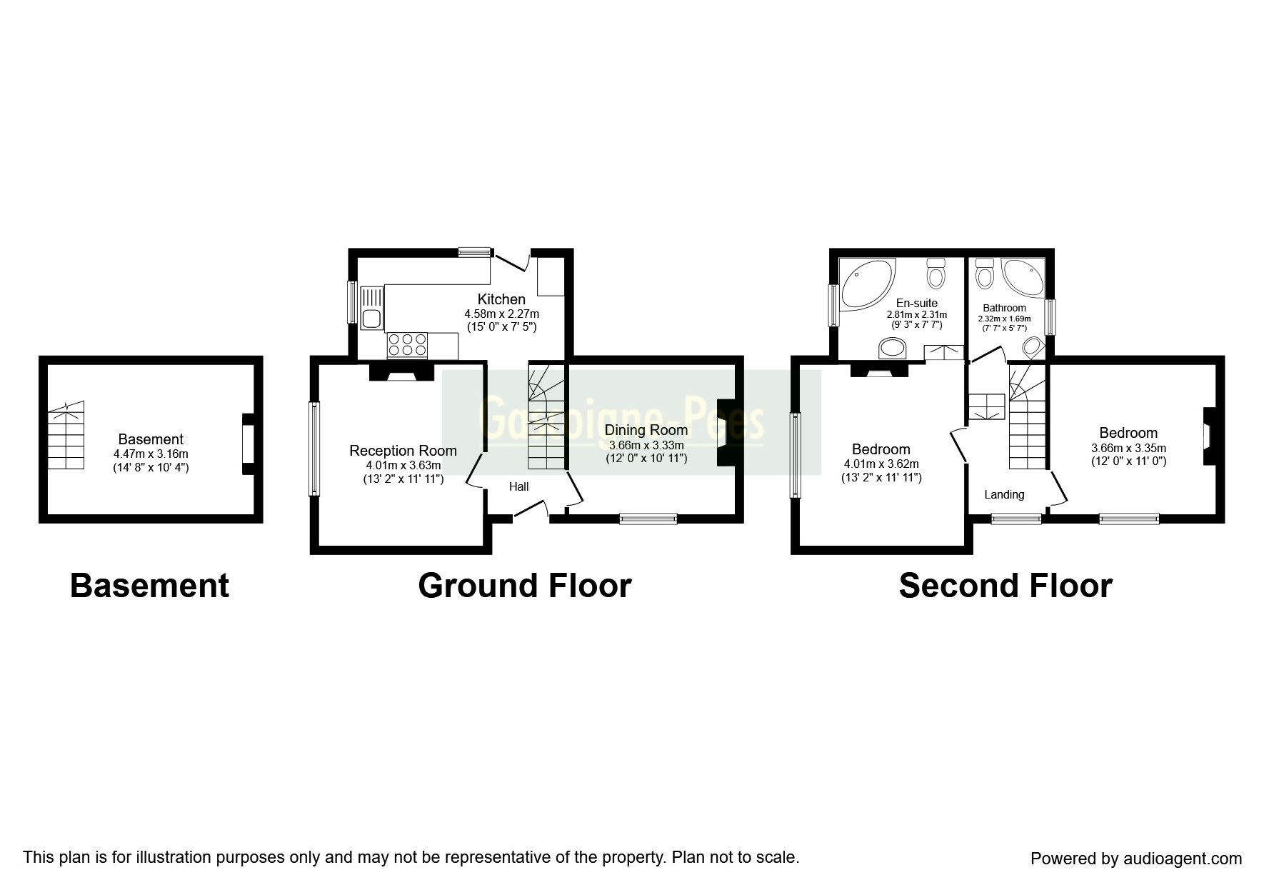 2 Bedrooms  to rent in Epsom Road, Guildford GU1